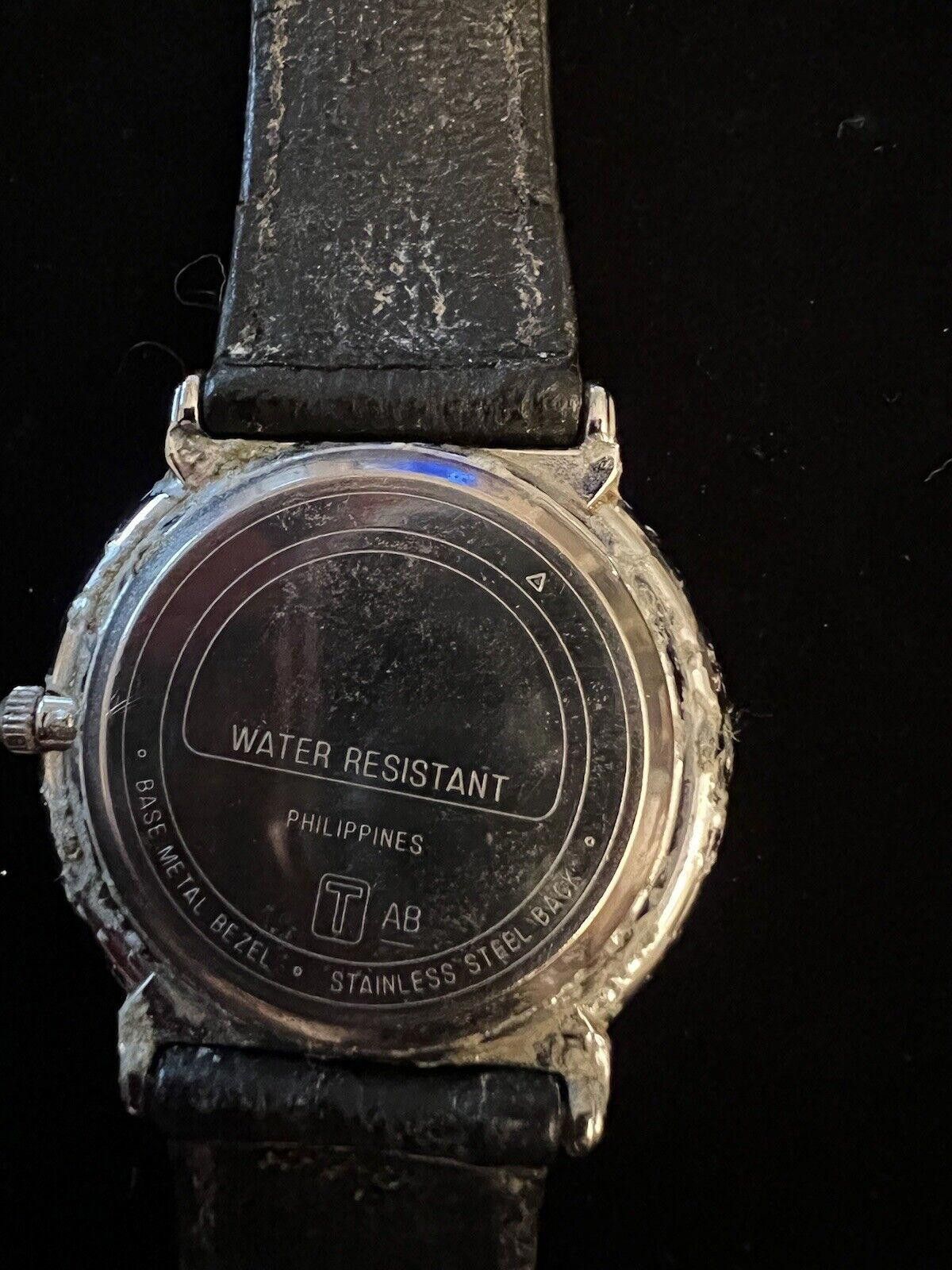 Designer Vintage Quantum Watch New Battery Working Size ONE SIZE - 5 Thumbnail