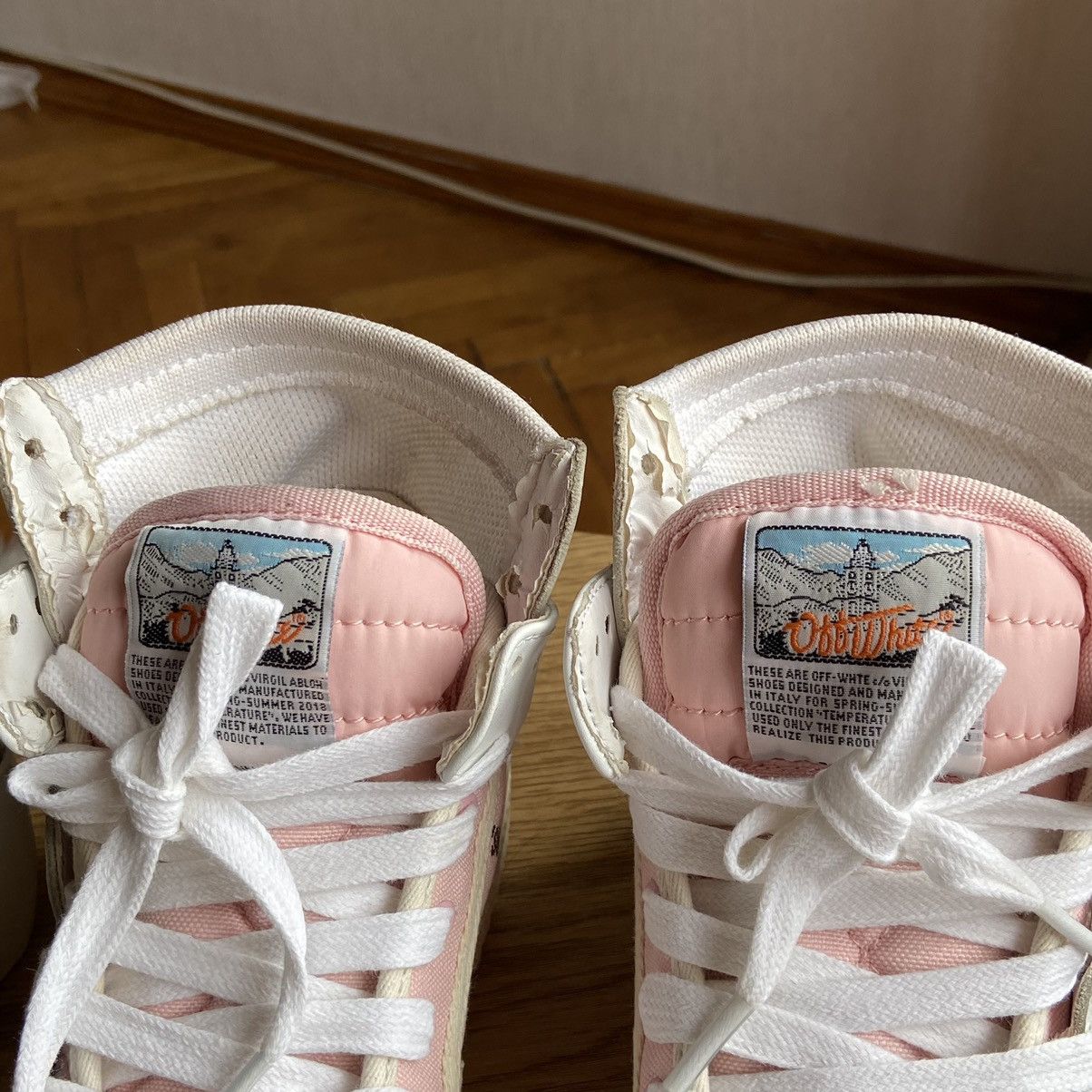 Off-White Off-White Court 3.0 Sample Sneakers Size 38 Size US 6.5 / EU 39-40 - 4 Thumbnail