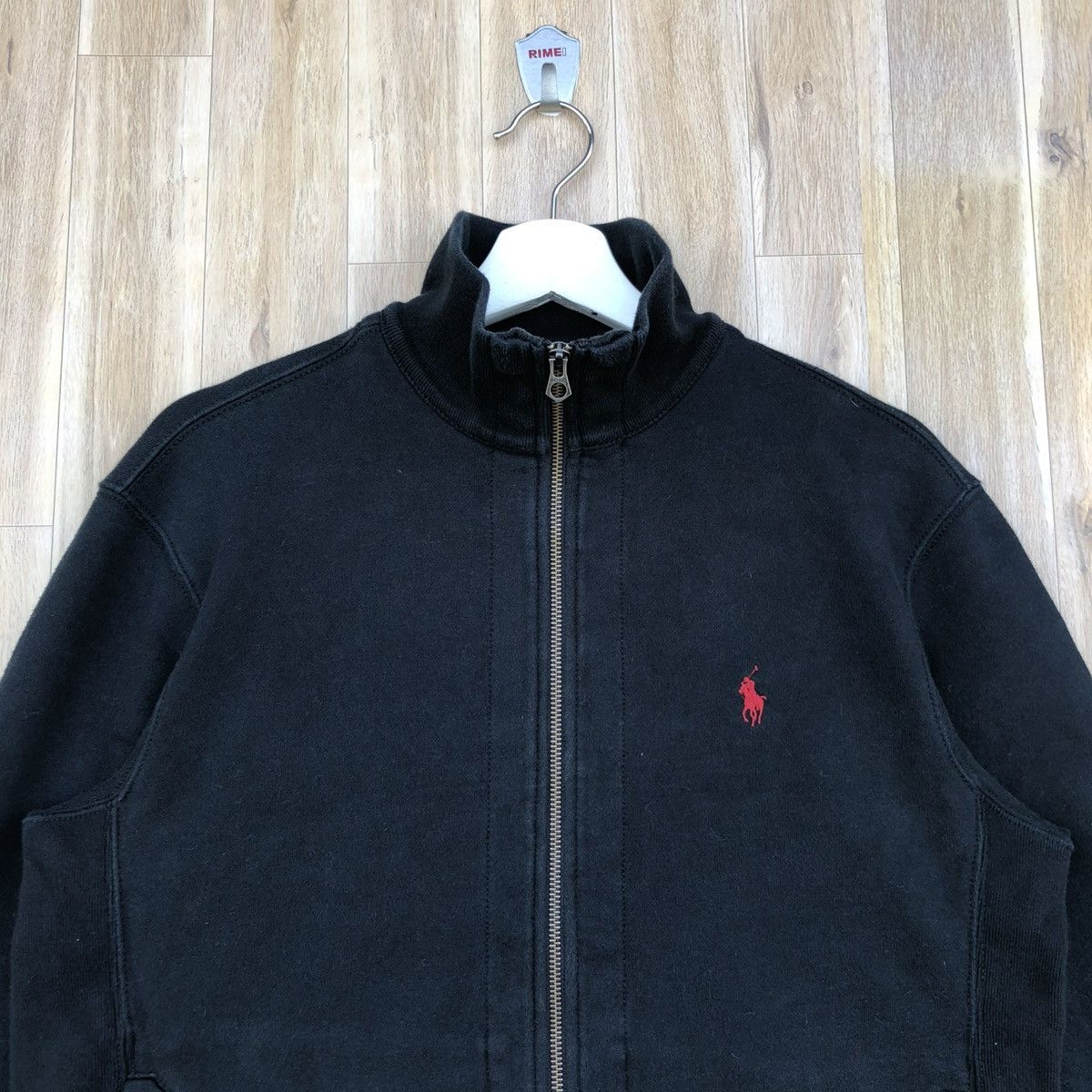 Polo Ralph Lauren × Ralph Lauren Vintage Polo Ralph Lauren Zipper Pullover Size US L / EU 52-54 / 3 - 3 Thumbnail