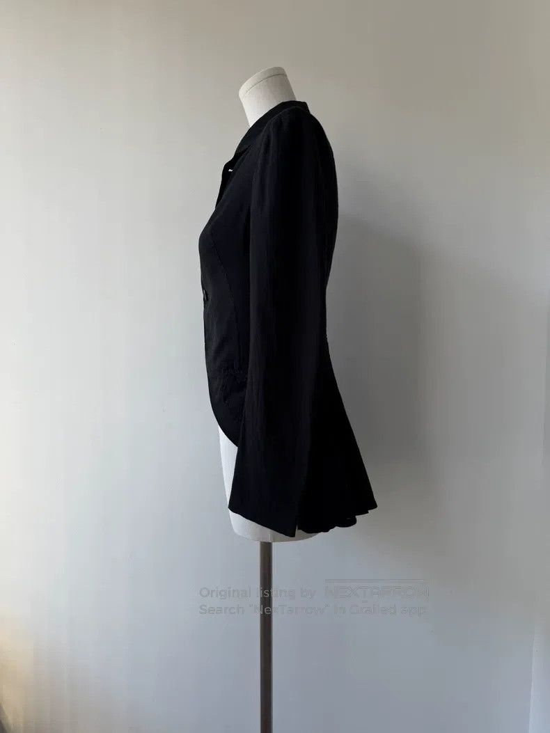 Yohji Yamamoto Yohji Yamamoto size 1 15SS Double Gauze Fishtail Suit Jacke Size S / US 4 / IT 40 - 5 Thumbnail
