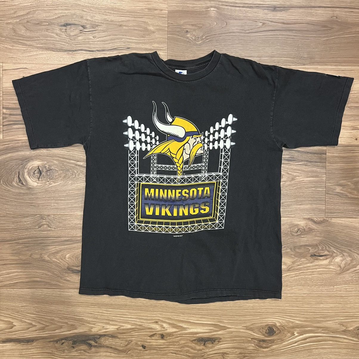 Starter Vintage Starter Minnesota Vikings Black T Shirt Large Size US L / EU 52-54 / 3 - 1 Thumbnail