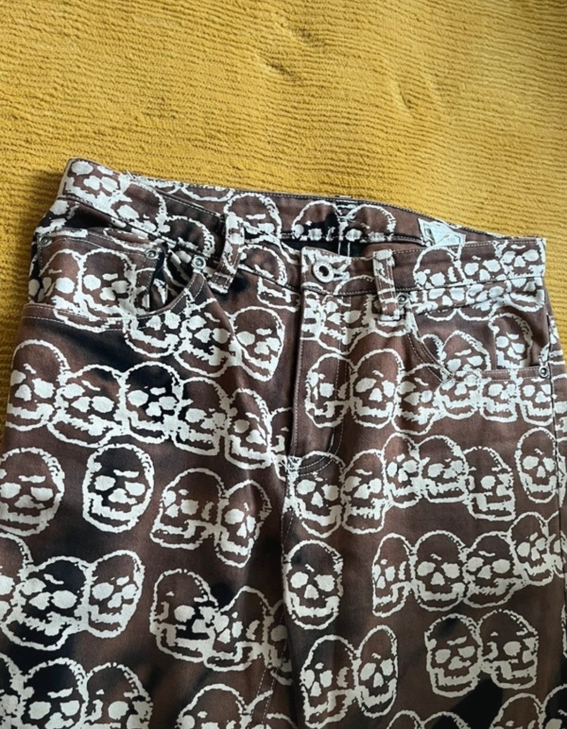 Hysteric Glamour Hysteric glamour burned skull straight leg jeans Size 27" / US 4 / IT 40 - 3 Thumbnail