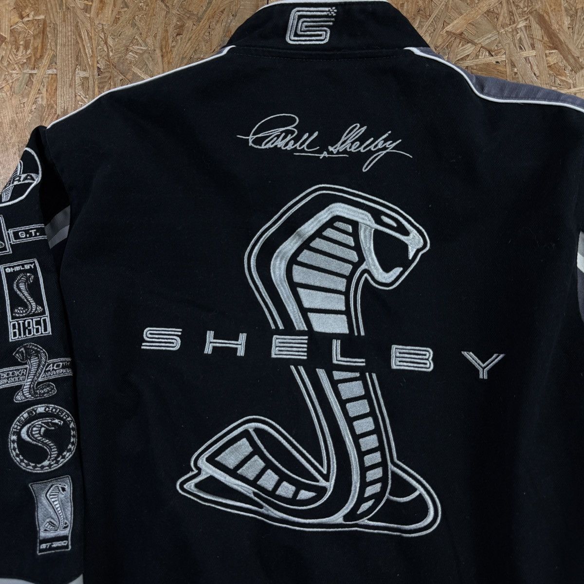 JH Design Shelby Cobra JG Design Motors jacket racing vintage L Size US L / EU 52-54 / 3 - 7 Thumbnail