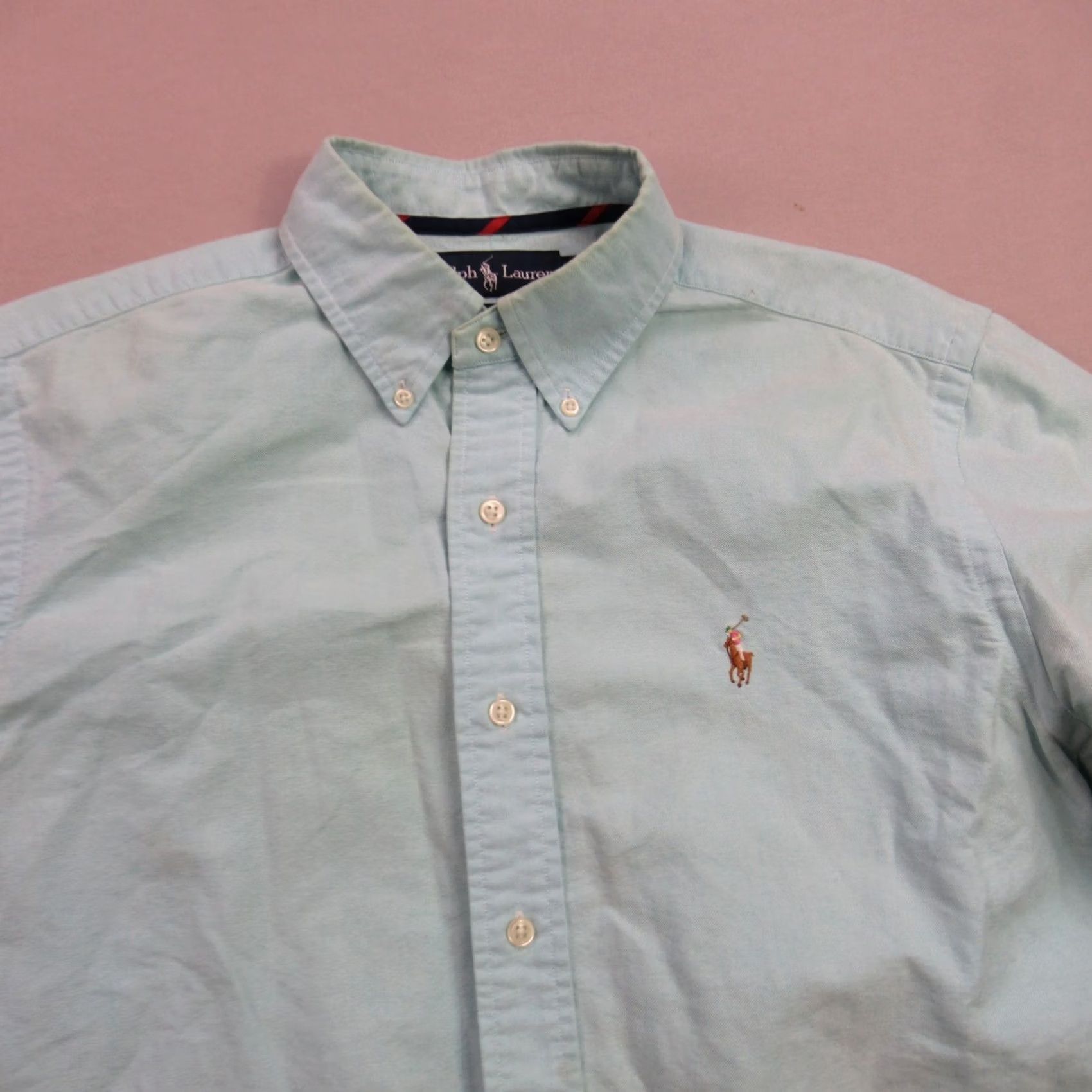 Polo Ralph Lauren Polo Ralph Lauren Shirt Mens Medium Long Sleeve Lightweight Button Front Classic Size US M / EU 48-50 / 2 - 2 Thumbnail