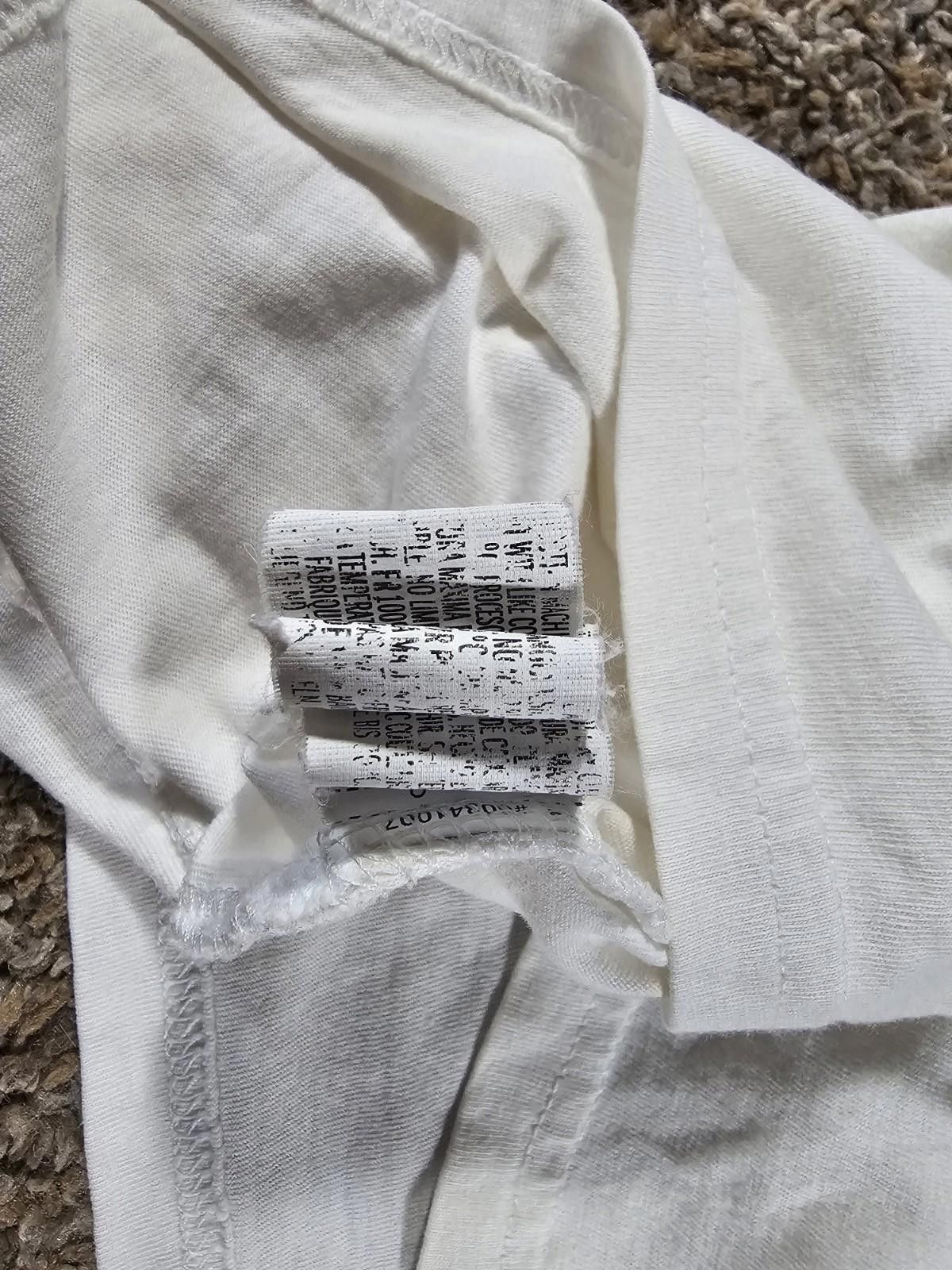 Forever 21 Forever 21 Mens Medium White Tshirt Size US M / EU 48-50 / 2 - 6 Thumbnail