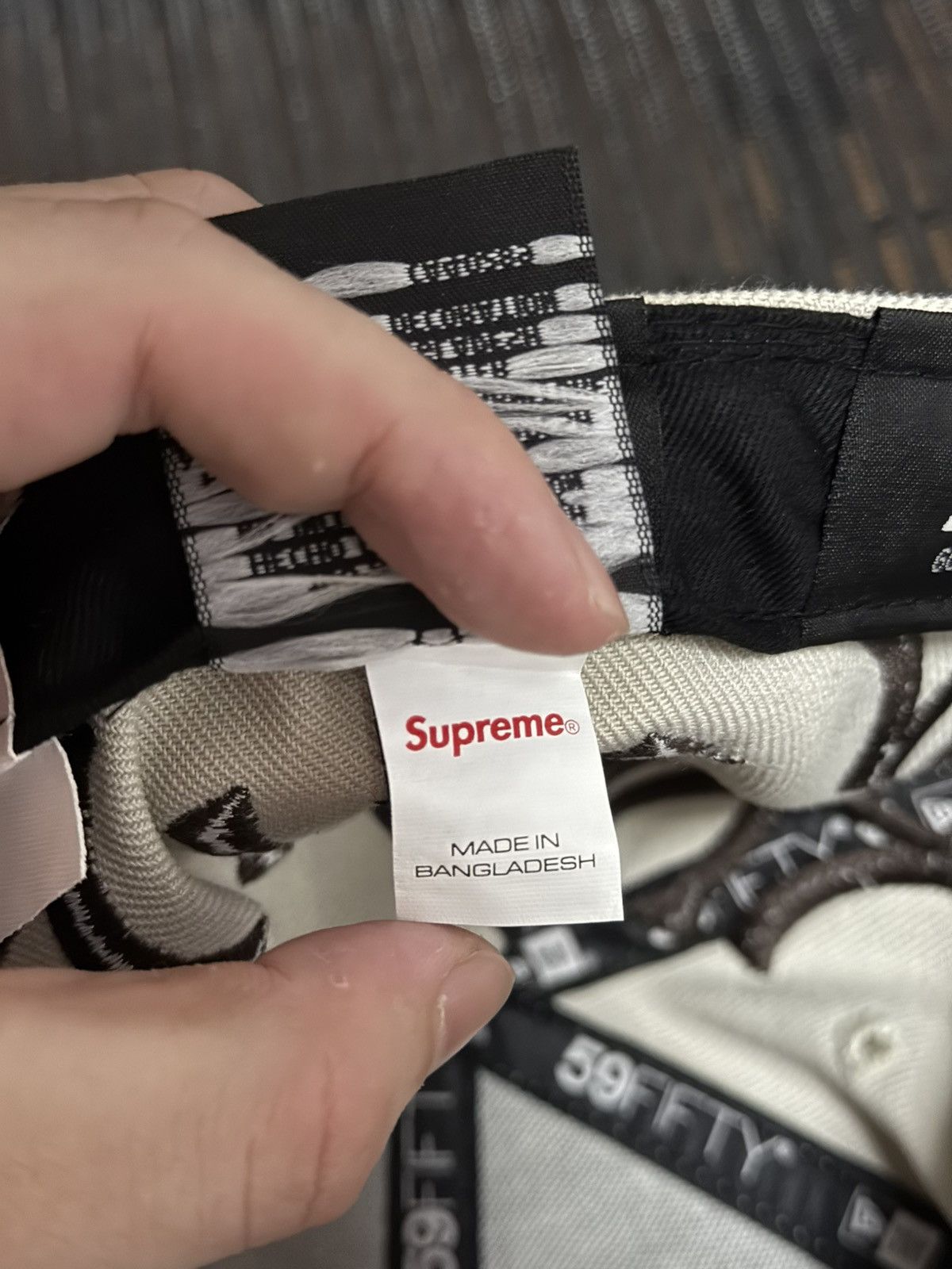 New York Yankees × Supreme Supreme yankees box logo new era tan 7 5/8 Size ONE SIZE - 6 Thumbnail