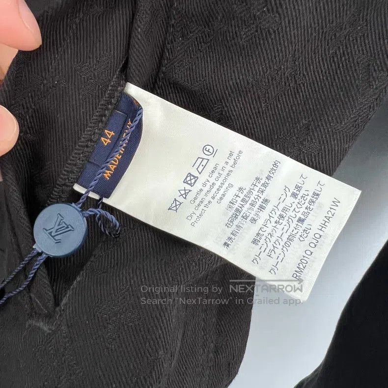 Louis Vuitton Louis Vuitton Black dark print full print jacket Size US S / EU 44-46 / 1 - 3 Thumbnail