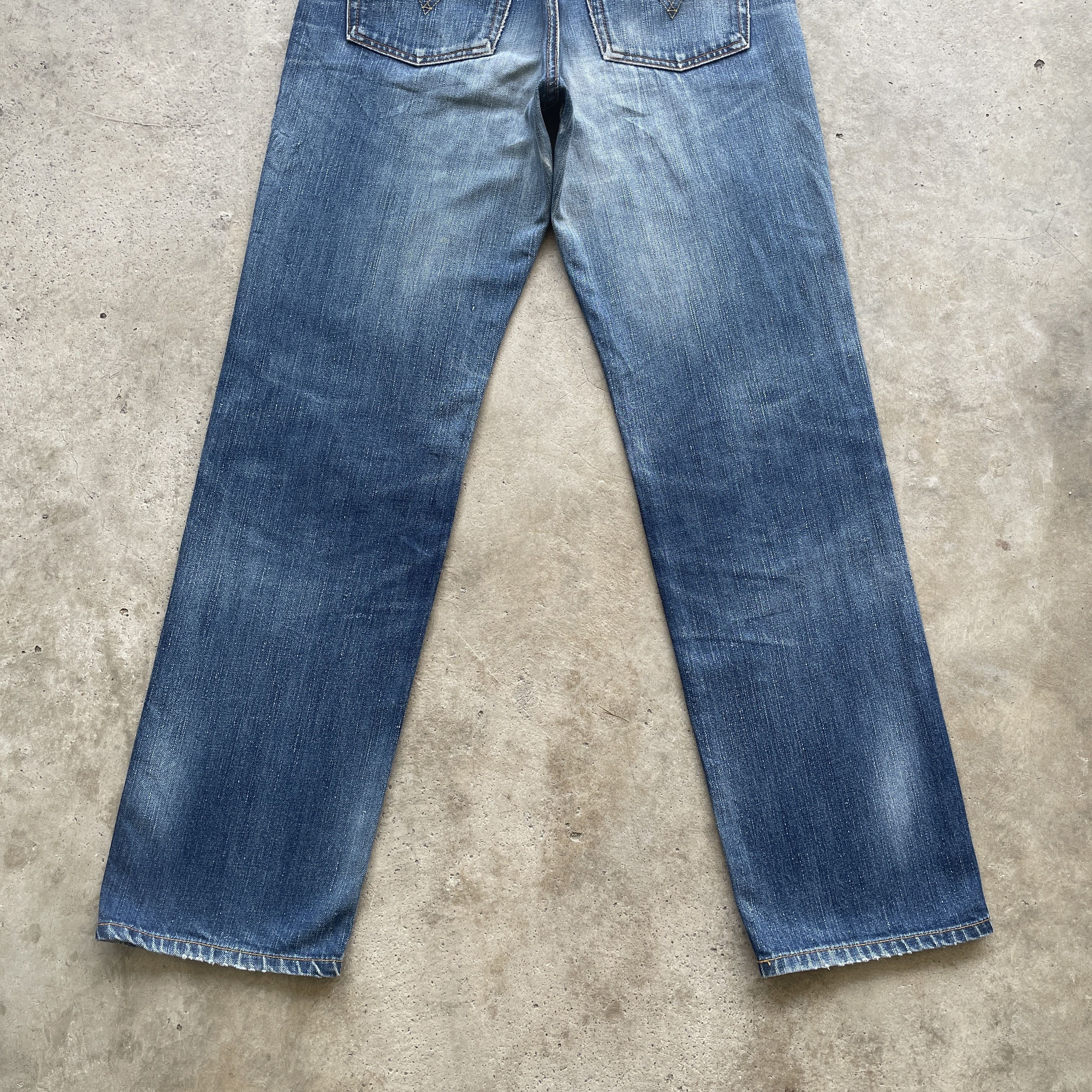 Jean × Levi's × Levi's Vintage Clothing W30x30💥 VINTAGE LEVIS 502 JEANS FADED PANTS DENIM Size US 30 / EU 46 - 12 Thumbnail