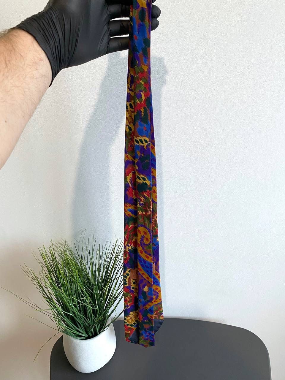 Missoni Missoni Silk Tie Multicolor Abstract Pattern, Made in Italy Size ONE SIZE - 4 Thumbnail