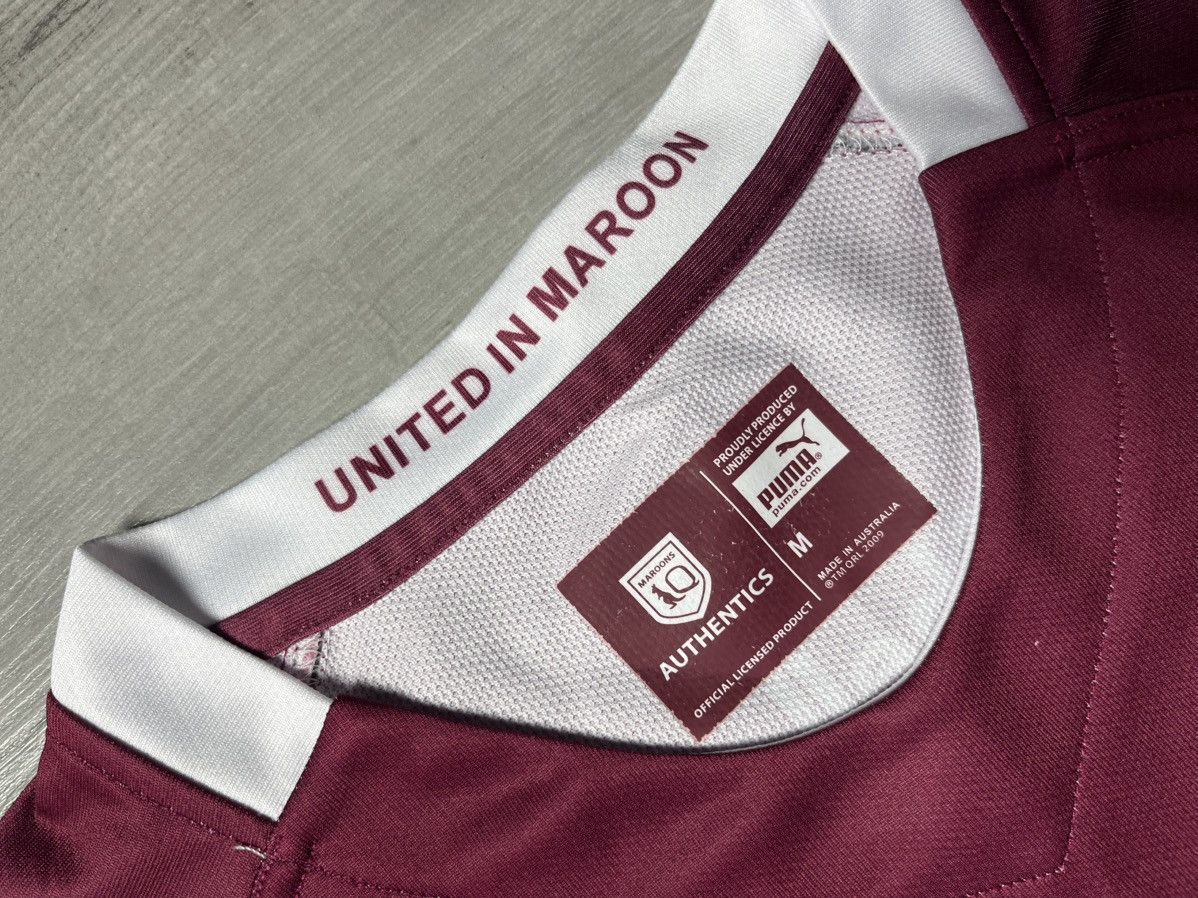 Canterbury of New Zealand Puma QLD Maroons State Of Origin NRL On Field Jersey Size US M / EU 48-50 / 2 - 4 Thumbnail