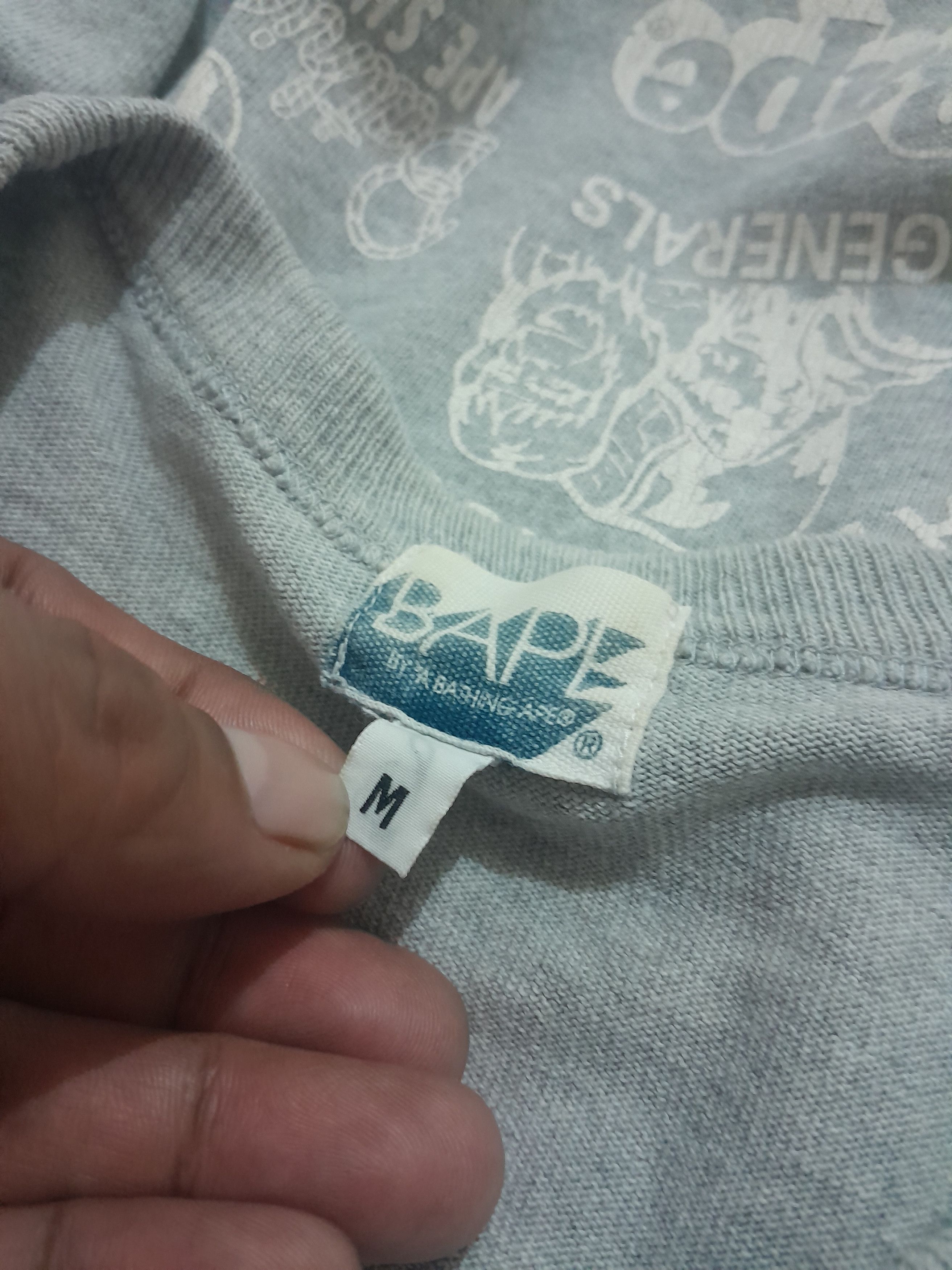 Bape Bape multi logo tee Size US M / EU 48-50 / 2 - 7 Thumbnail