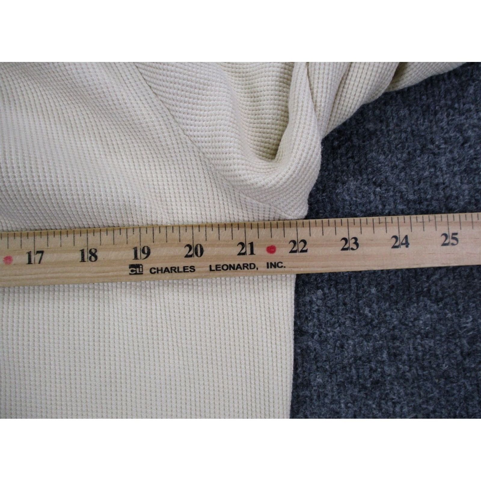 Patagonia Patagonia Hoodie Womens XL Beige Cotton Lyocell Spandex Knit Thermal Hooded Pockets Pullover Sweatshirt 53561 Size XL / US 12-14 / IT 48-50 - 5 Thumbnail