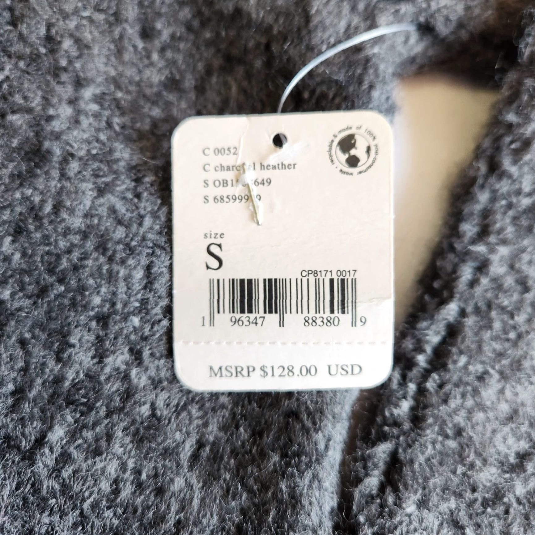 Free People Free People Sweater Womens S Charcoal Heather Knit Dolman Turtleneck Pullover NWT Regular Fall/Winter Size S / US 4 / IT 40 - 3 Thumbnail