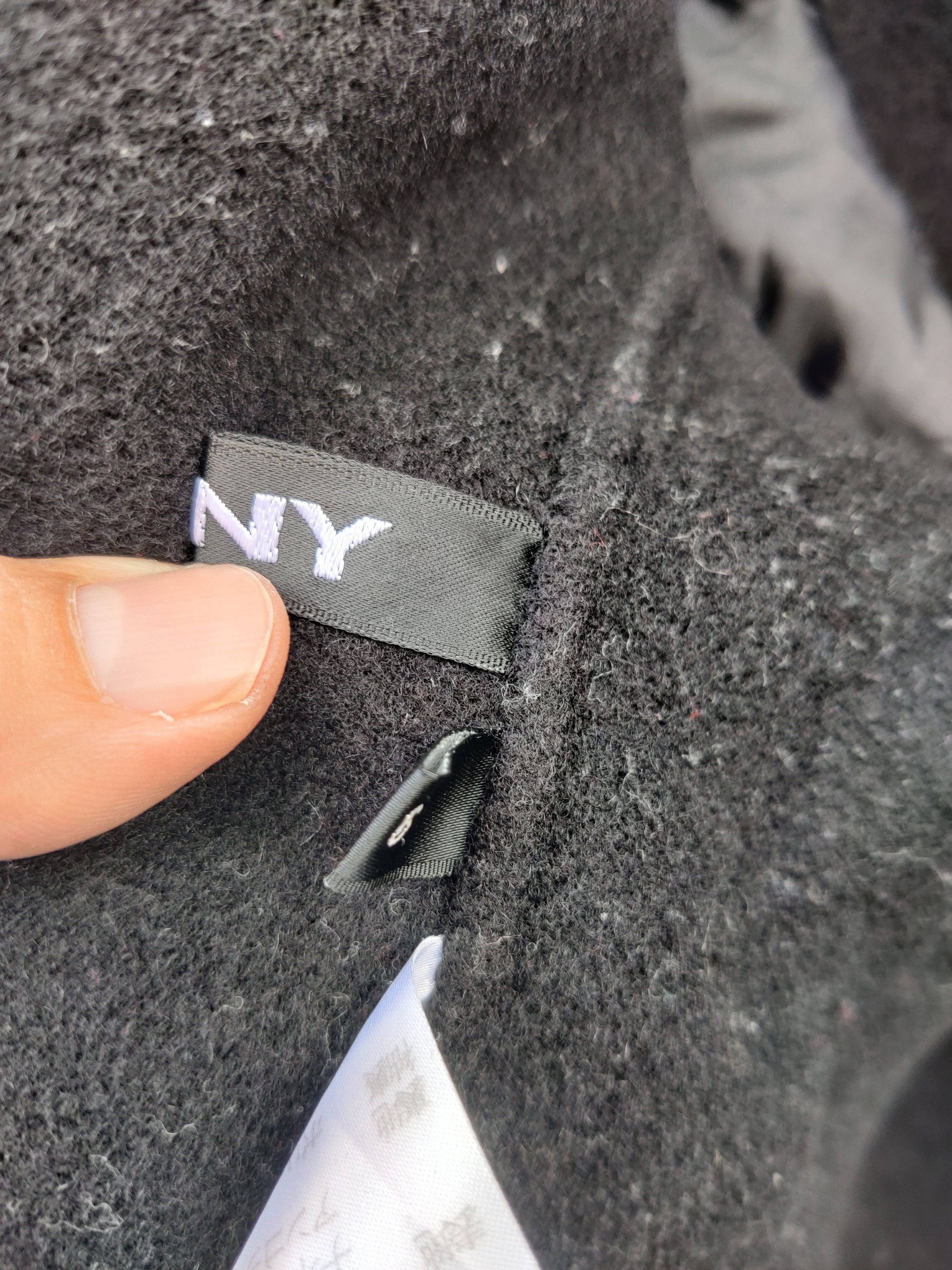 DKNY Vintage Archive DKNY Wool All Black Jacket Size US S / EU 44-46 / 1 - 6 Thumbnail