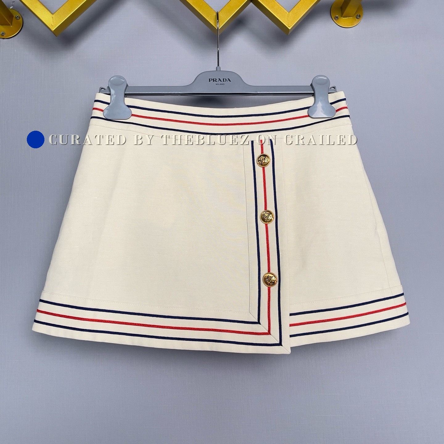 Gucci Gucci Cotton-Linen Wrap Skirt with Top | Grailed
