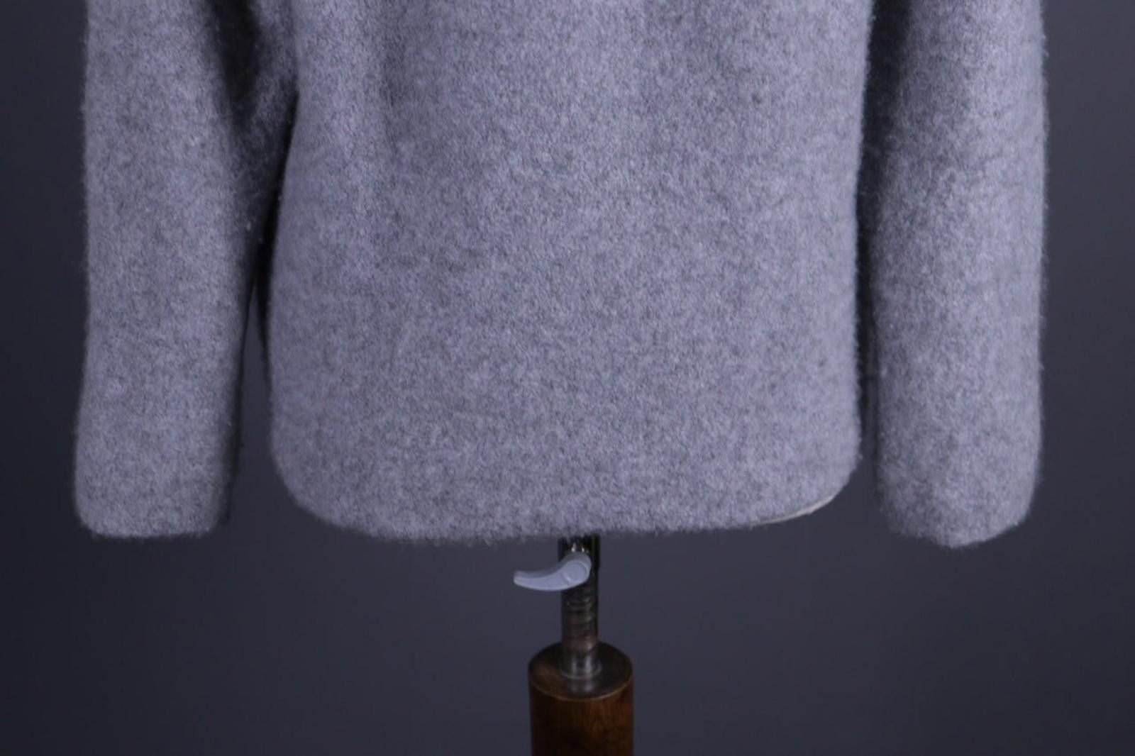 Designer Princess Goes Hollywood Gray Lagenlook Sweater Size 38 Size M / US 6-8 / IT 42-44 - 9 Thumbnail
