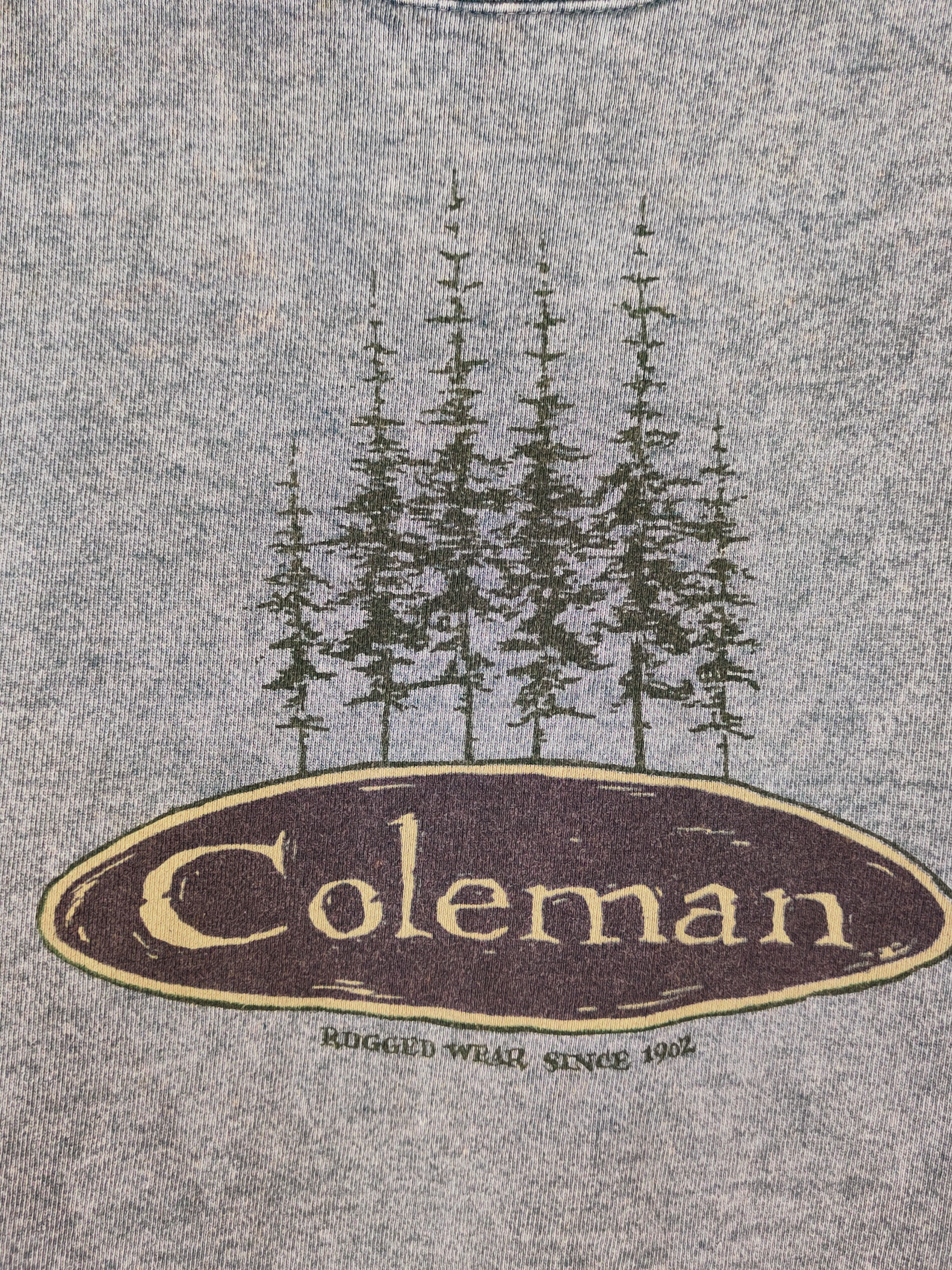 Coleman Coleman outdoor Made In Usa vintage Faded Sweatshirts #W173 Size US L / EU 52-54 / 3 - 3 Thumbnail