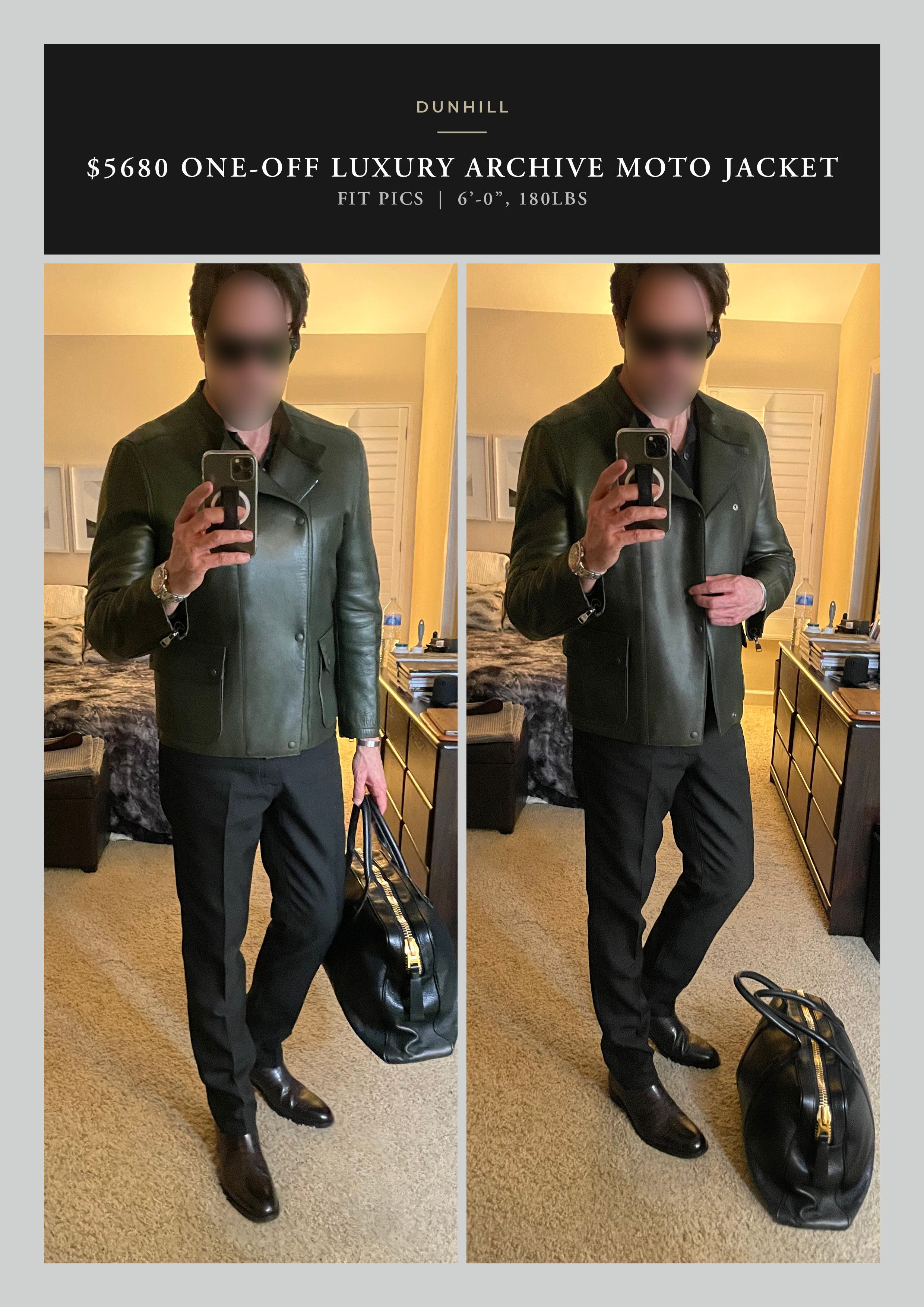 Alfred Dunhill 1 of 1 In the World $5700 DUNHILL Lamb / Loro Piana Cashmere Size US M / EU 48-50 / 2 - 9 Thumbnail
