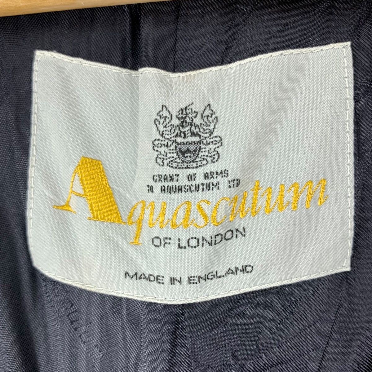 Aquascutum Vintage 1994 AQUASCUTUM Great Britain Blazer Coat Jacket Size US S / EU 44-46 / 1 - 7 Thumbnail