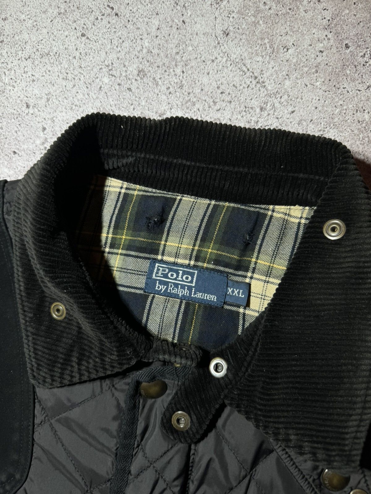 Polo Ralph Lauren × Ralph Lauren × Vintage Polo Ralph Lauren Vntg Jacket Quilted Hunting Shooting Coat Size US XXL / EU 58 / 5 - 4 Thumbnail