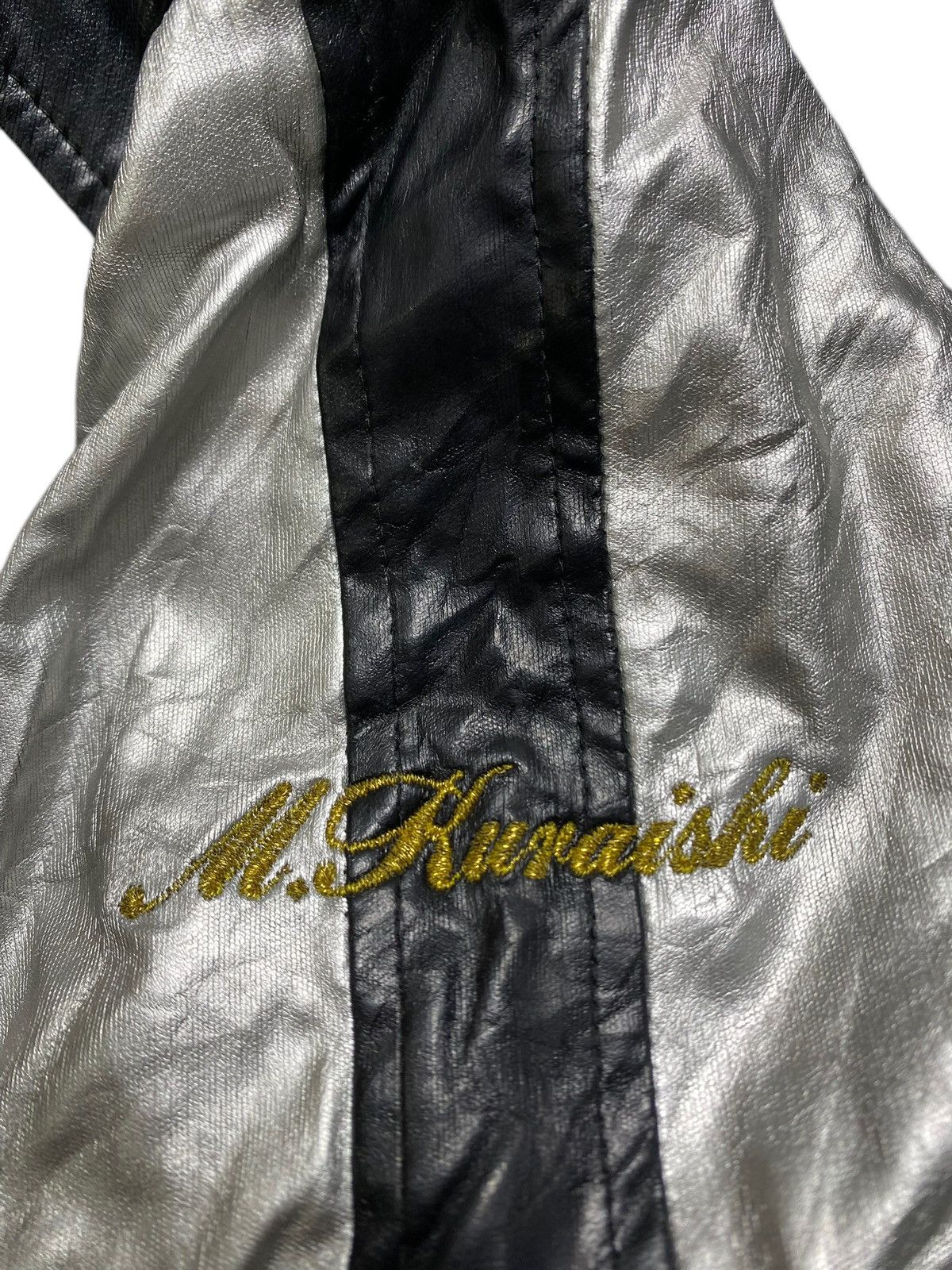 Mizuno VINTAGE BOMBER JACKET MIZUNO VICTORY STATE JASPO MACHIDA Size US XL / EU 56 / 4 - 8 Thumbnail