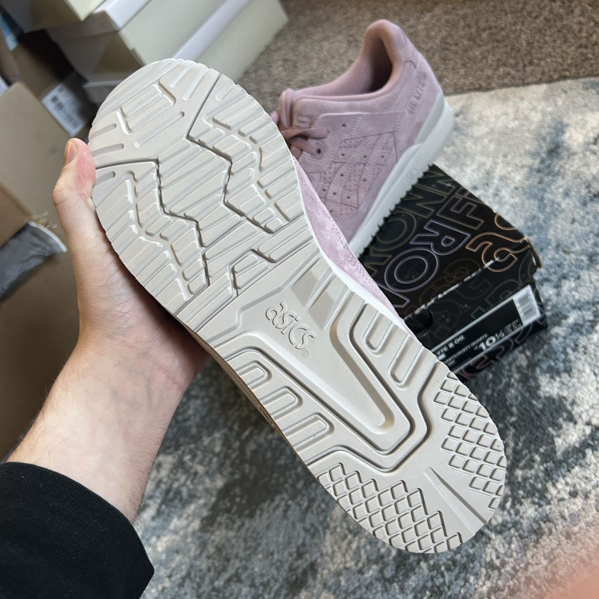 Asics × Kith × Ronnie Fieg 1201A224-251 FW20 GEL LYTE iii “THE PALETTE” DUSTY QUARTZ Size US 10.5 / EU 43-44 - 8 Thumbnail