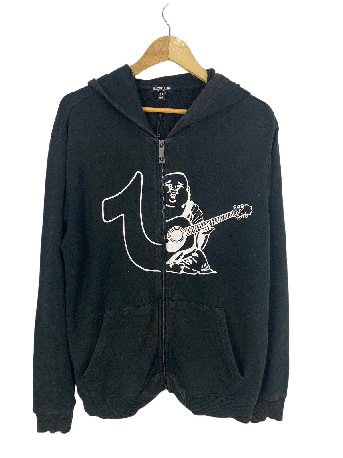 Japanese Brand X True Religion zipper hoodie