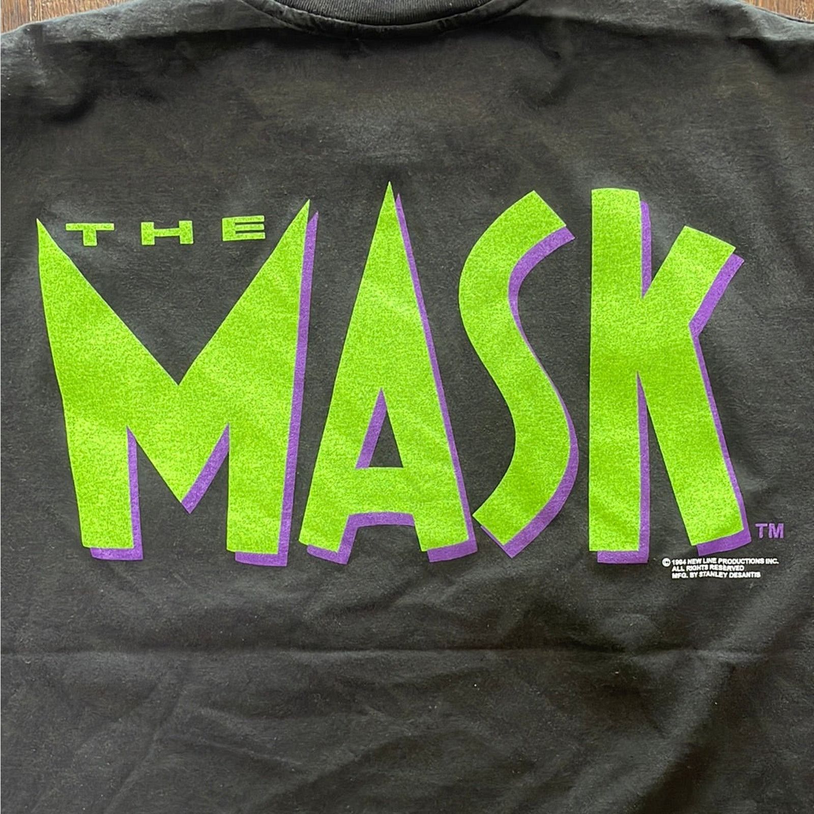Tultex Vintage 1994 The Mask Movie Single Stitch Tultex XL Size US XL / EU 56 / 4 - 7 Thumbnail