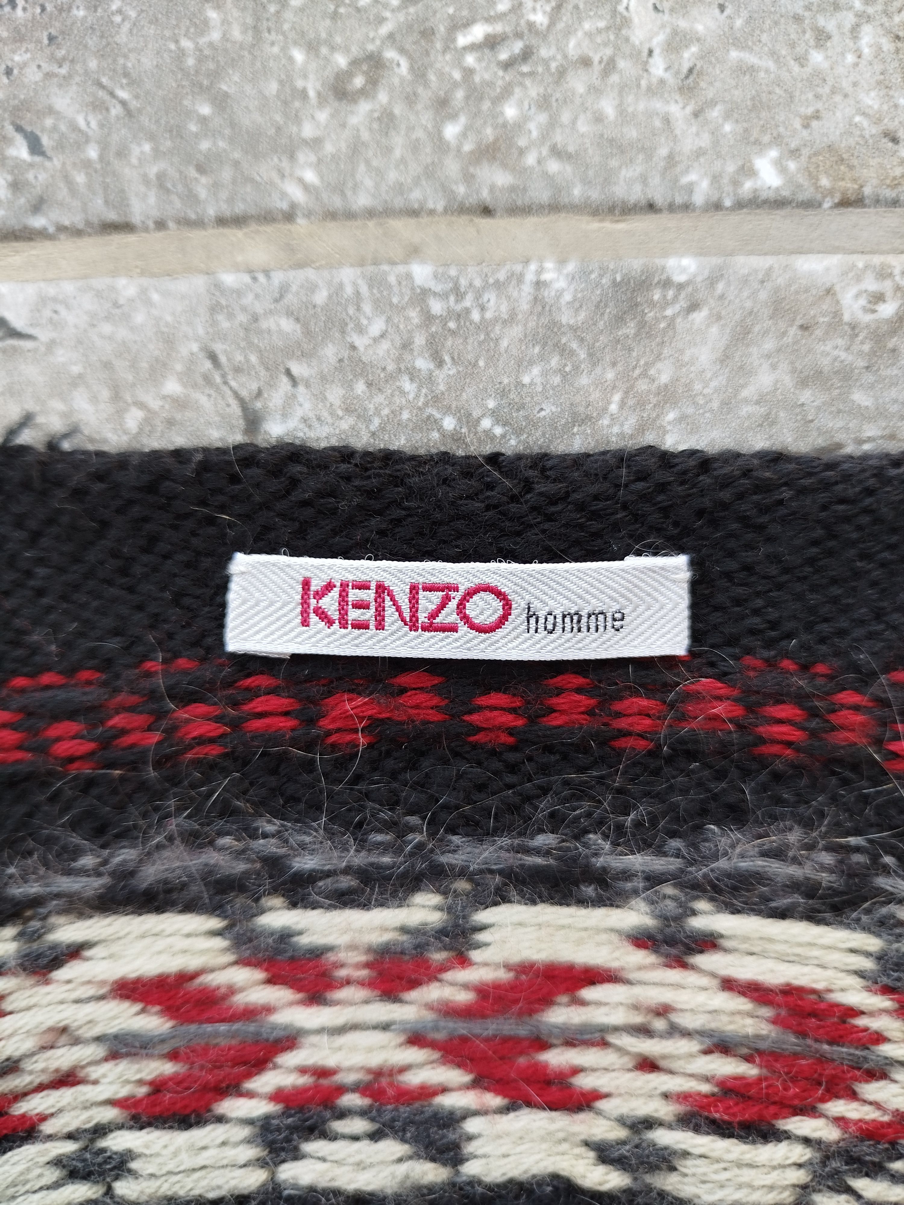 Kenzo Sweater Pullover Knit Unisex Mohair Wool Vintage Size S Size US S / EU 44-46 / 1 - 14 Thumbnail