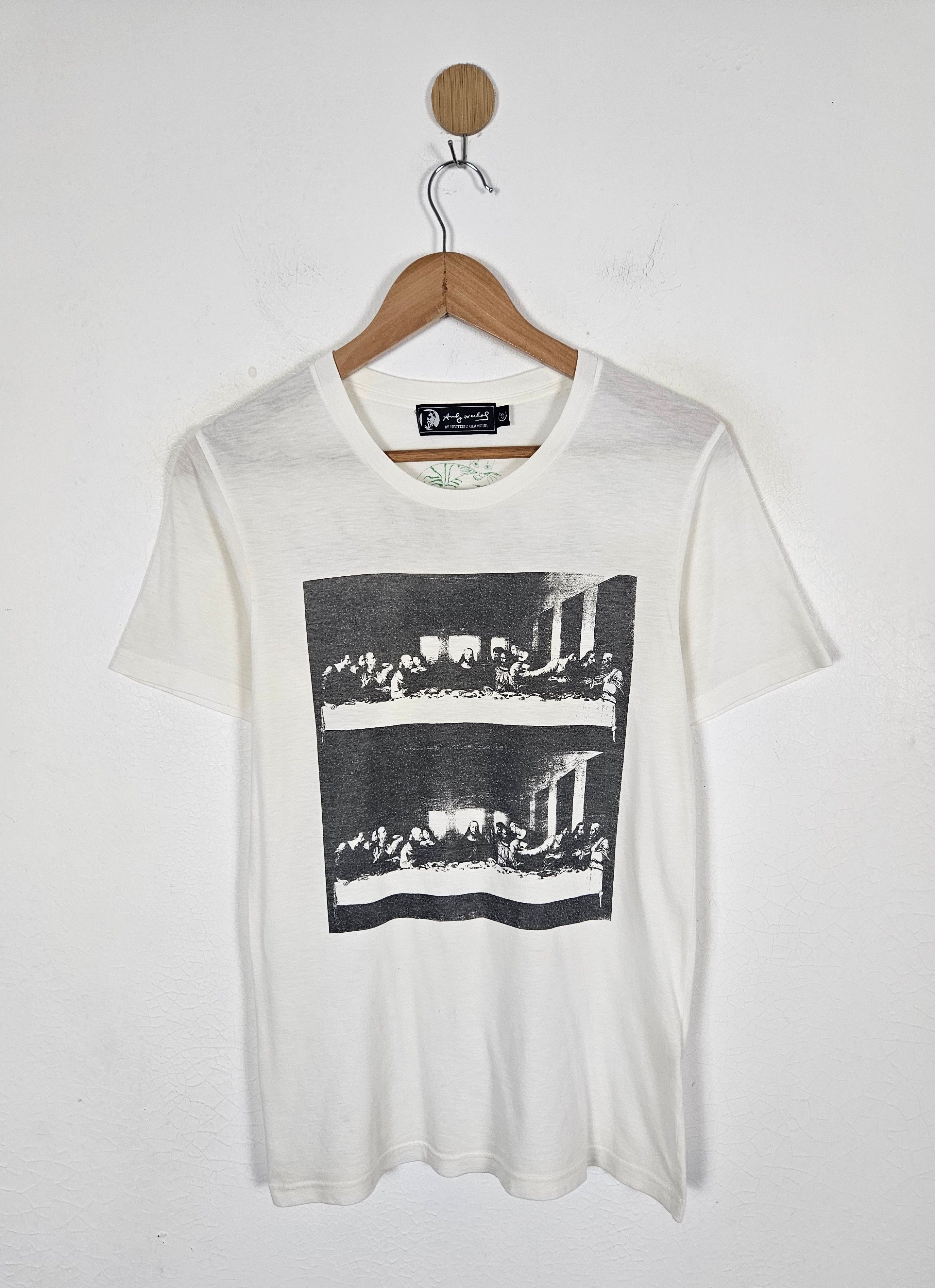 Hysteric Glamour Andy Warhol Last Supper Shirt