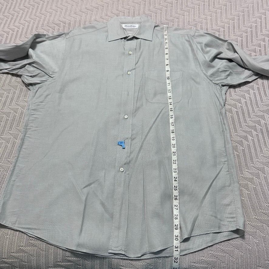 Brooks Brothers Brooks Brothers silver gray button down size 16.5 Size US L / EU 52-54 / 3 - 7 Thumbnail