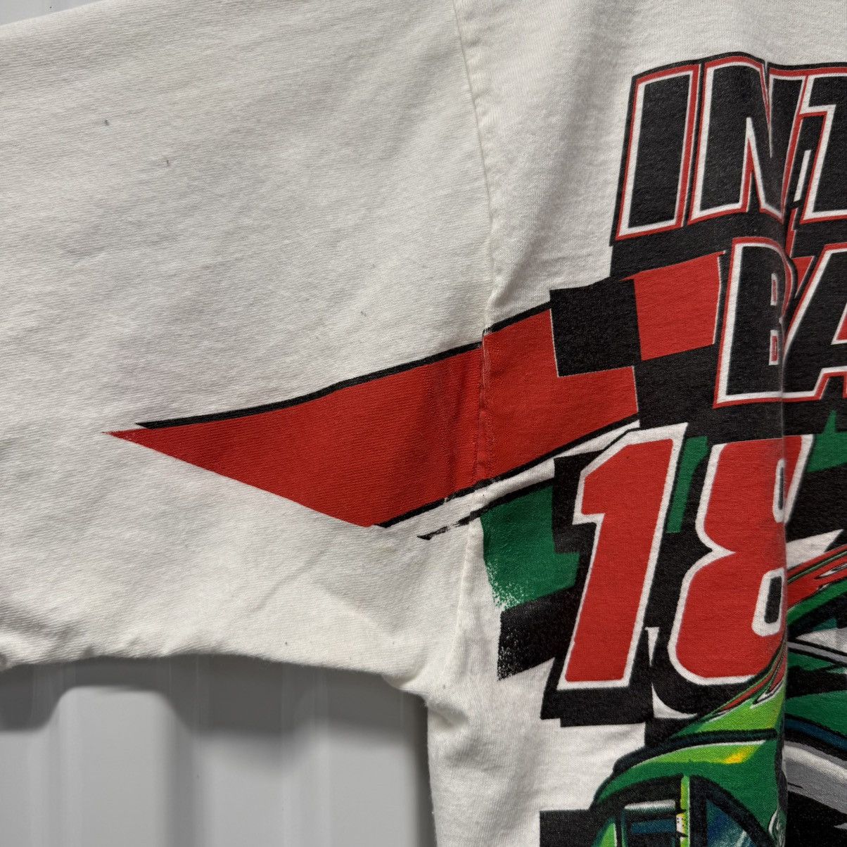 NASCAR × Vintage Crazy Vintage 90s NASCAR Bobby Labonte All Over Print Tee Size US XL / EU 56 / 4 - 17 Thumbnail