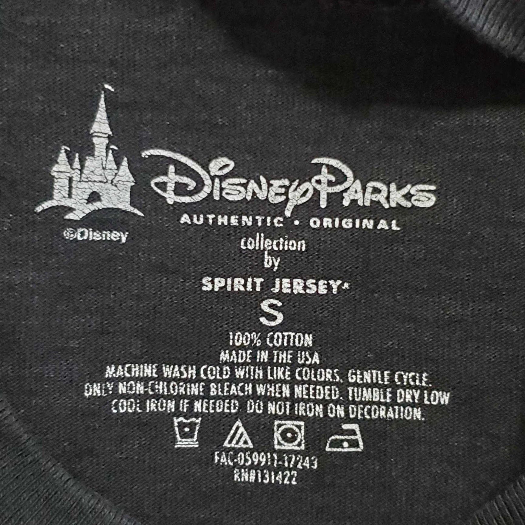 Disney Disney Spirit Jersey Shirt Men Black Long Sleeve S Cotton Jersey California 90s Theme Graphic Print Double-Sided N/A Size US S / EU 44-46 / 1 - 2 Thumbnail