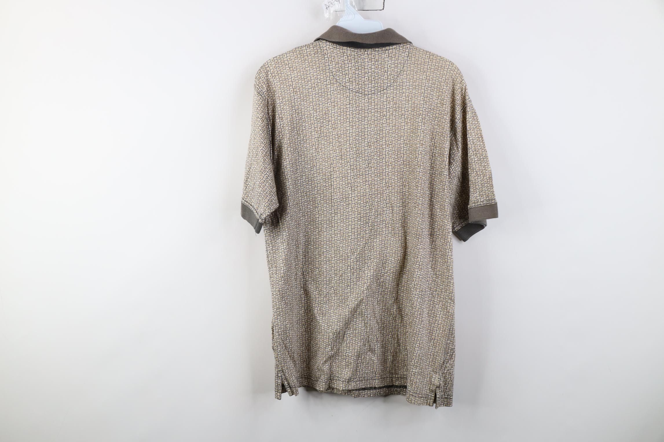 Vintage Vintage 90s Streetwear Knit Ringer Golf Polo Shirt Cotton Size US S / EU 44-46 / 1 - 11 Thumbnail
