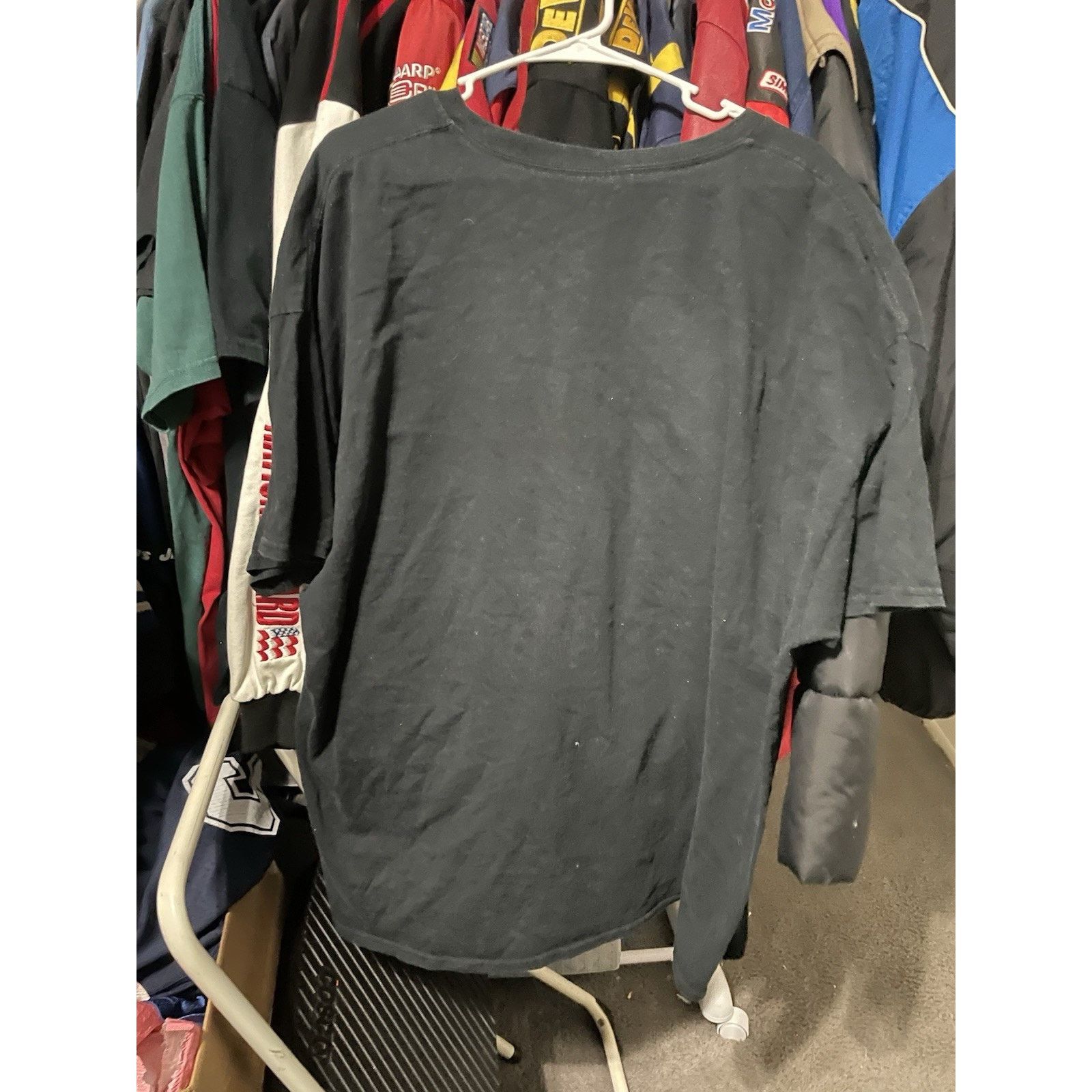 Gildan Size 3XL- VTG Indian Warrior Skeleton Wolf Moon AOP T-Shirt Size US XXL / EU 58 / 5 - 2 Thumbnail