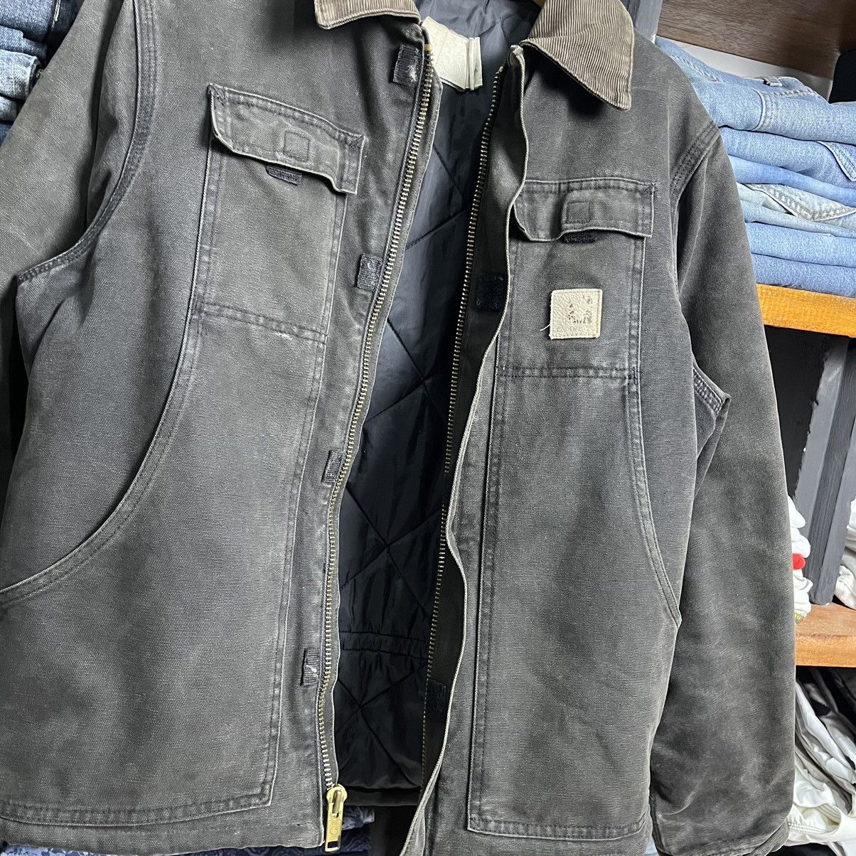 Carhartt × Vintage 80’s Carhartt Traditional Jacket Size US S / EU 44-46 / 1 - 6 Thumbnail