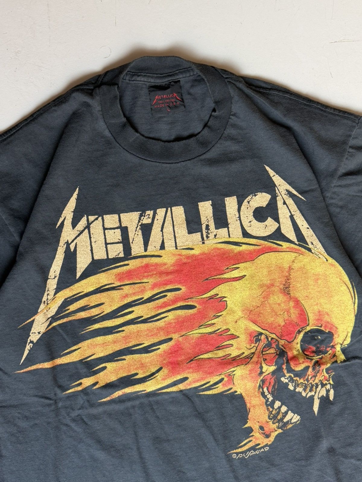 Metallica Metallica OG 93 Size US L / EU 52-54 / 3 - 2 Thumbnail