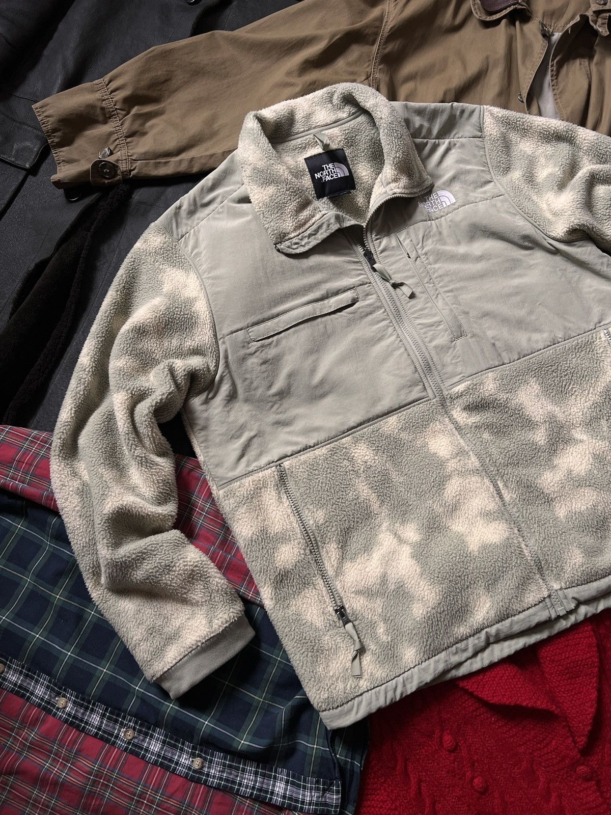 The North Face The North Face Denali 2 Gravel Retro Dye Print Fleece Jacket Size XL / US 12-14 / IT 48-50 - 7 Thumbnail