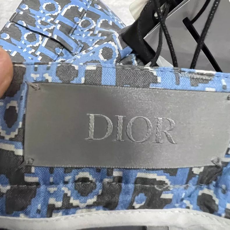 Dior Dior Blue full-printed old flower shorts 2504-Nextarrow Size US 32 / EU 48 - 5 Thumbnail
