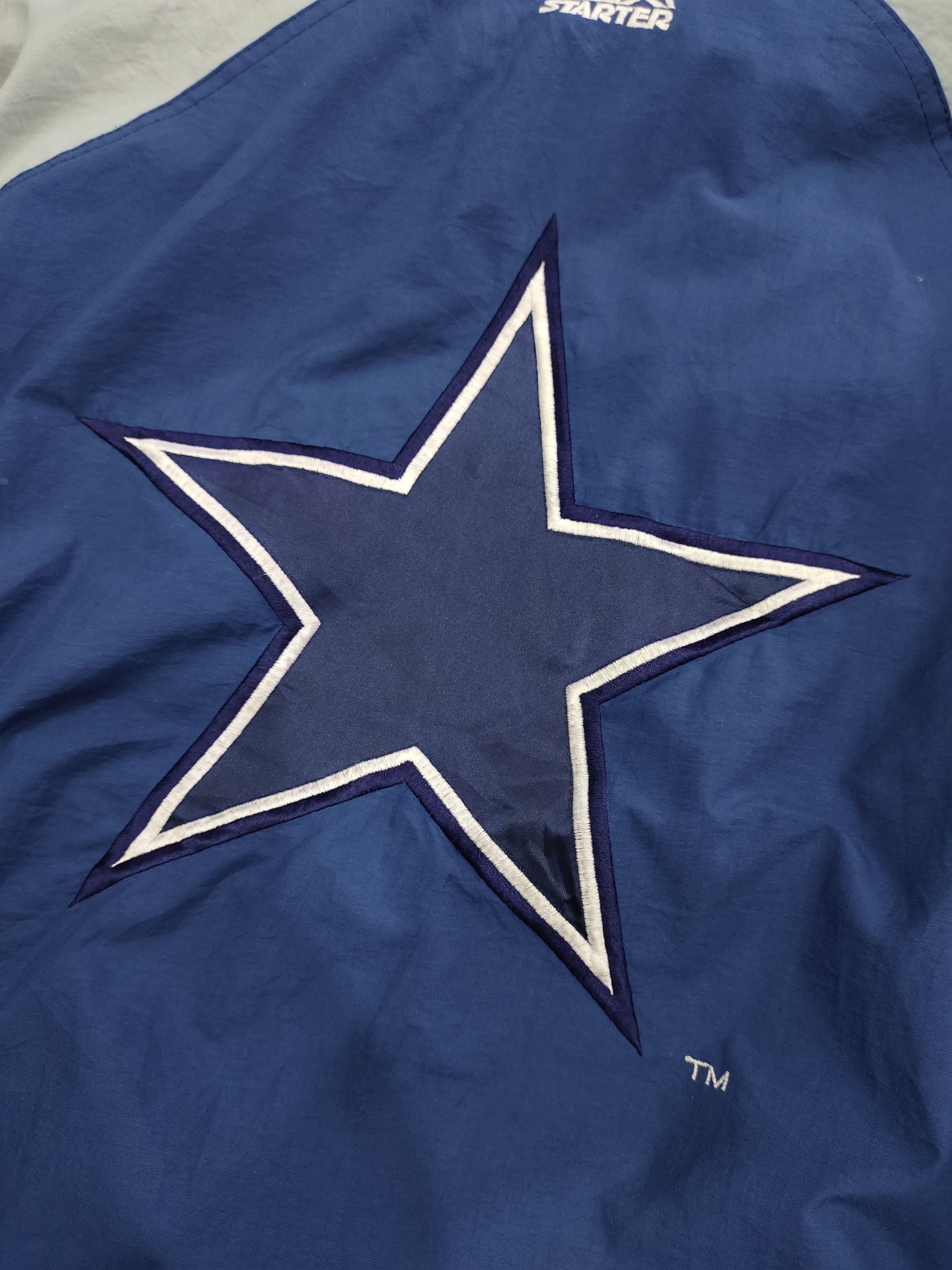 NFL × Starter × Vintage Vintage 90s Starter Dallas Cowboys NFL Jacket Size US XL / EU 56 / 4 - 3 Thumbnail
