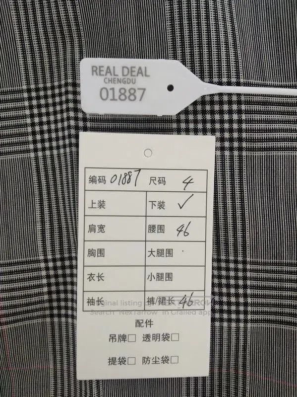 Thom Browne Thom Browne Gray Checkered Men's Shorts . Size US 34 / EU 50 - 7 Thumbnail
