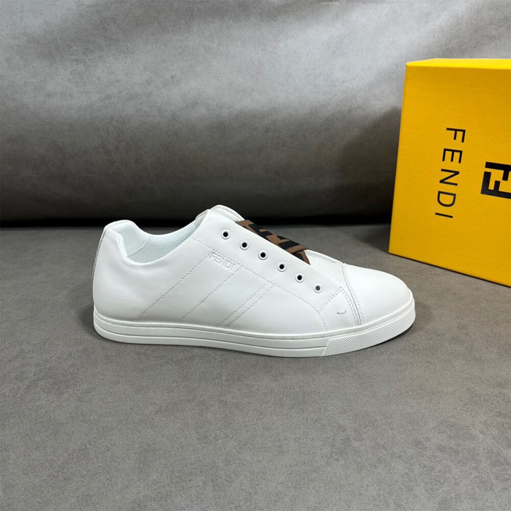 Fendi o1s1wg110125 Sneaker in White Size US 8 / EU 41 - 2 Thumbnail