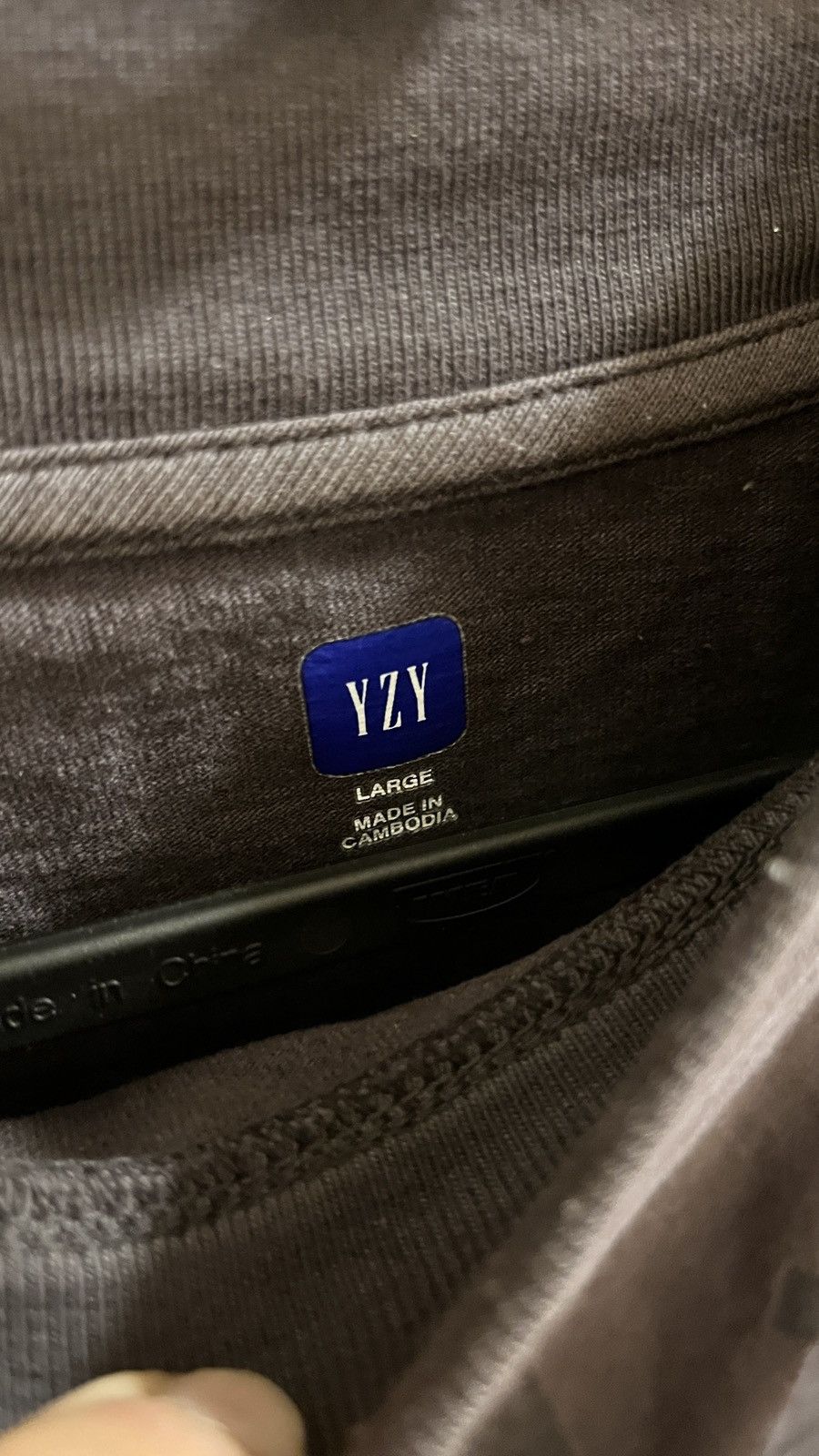 Balenciaga × Gap × Yeezy Yeezy Gap Balenciaga 3/4 dark grey Size US L / EU 52-54 / 3 - 3 Thumbnail