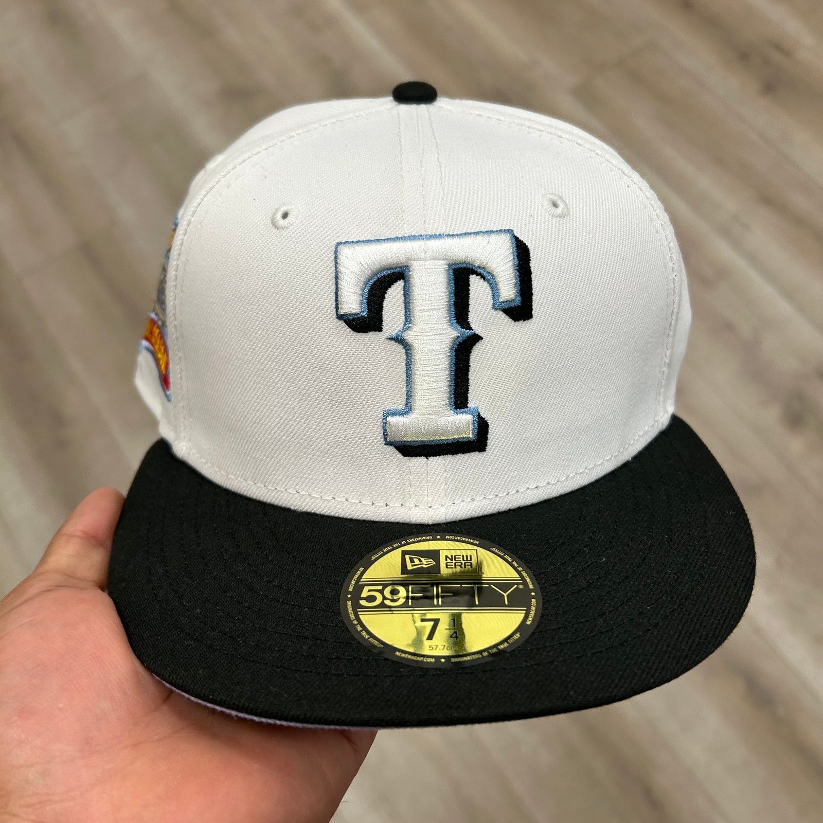 New Era New Era Texas Rangers 2019 Final Season fitted hat Cap 7 1/4 Size ONE SIZE - 2 Thumbnail