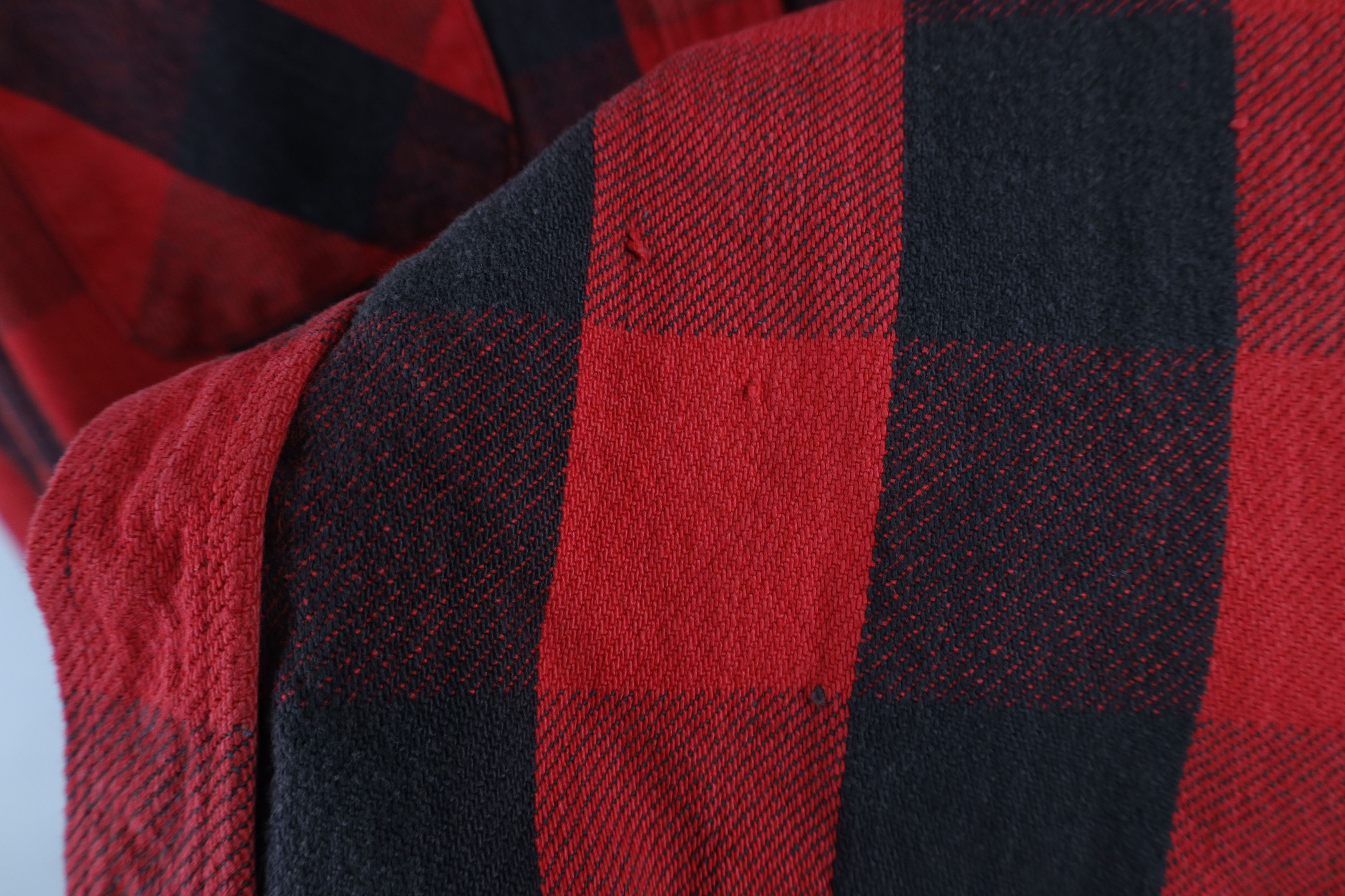 FiveBrother × Vintage Vintage 90s Five Brother Heavyweight Flannel Button Shirt Size US L / EU 52-54 / 3 - 5 Thumbnail