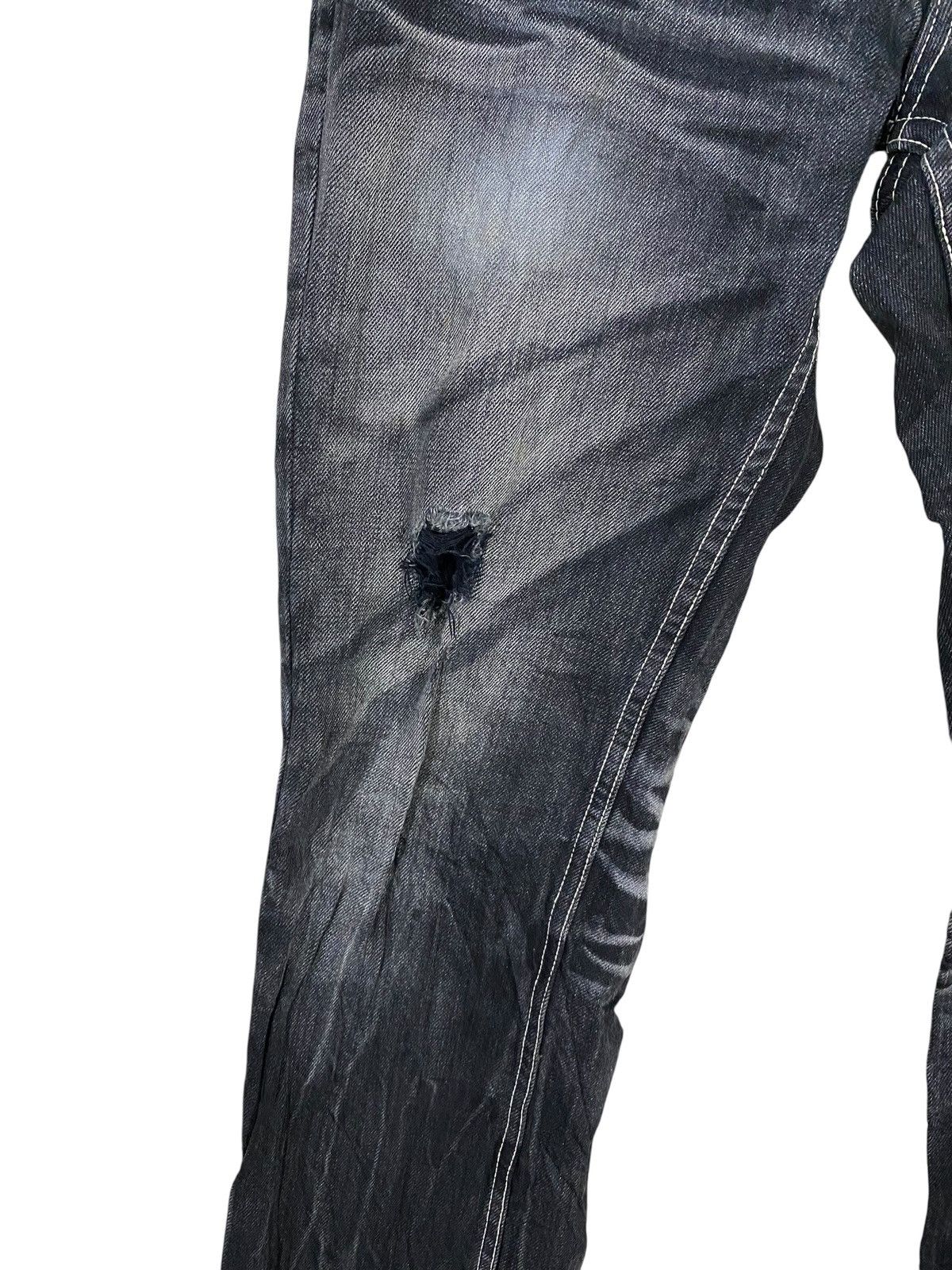 If Six Was Nine Army of no! Collection 2008/09 punk denim distressed Size US 32 / EU 48 - 6 Thumbnail