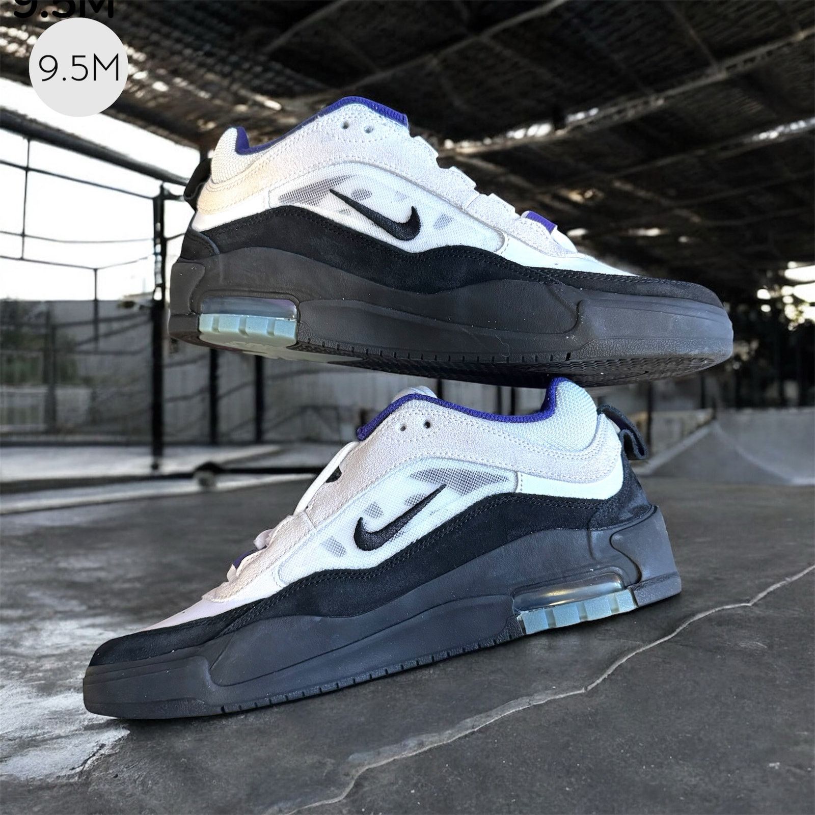 Nike •NEW• Nike SB Air Max Ishod • Size 9.5/ 11W ‘Court Purple’ Size US 9.5 / EU 42-43 - 1 Thumbnail