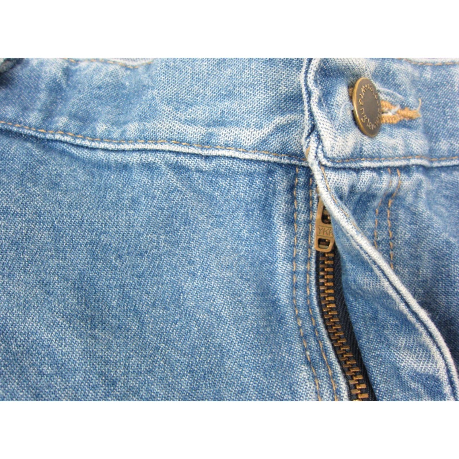 Wrangler VINTAGE Wrangler Jeans Men 42 x 30 Blue Denim 5-Pocket Carpenter Workwear 90s Bags Wide Straight Y2K Size US 42 / EU 58 - 5 Thumbnail