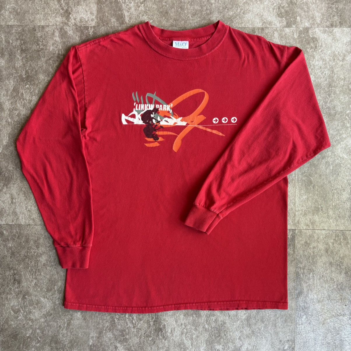 Vintage Vintage Y2K Linkin Park Long Sleeve Band T Shirt Size US L / EU 52-54 / 3 - 2 Thumbnail