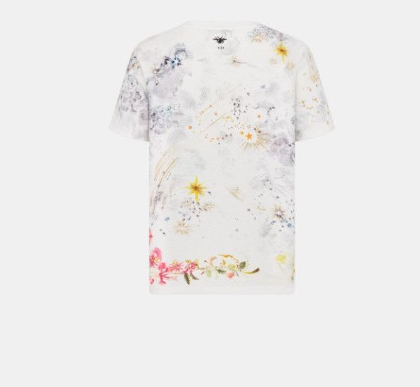 Dior o1w1db10225 413T09 T-Shirt in Multicolor Size M / US 6-8 / IT 42-44 - 2 Thumbnail